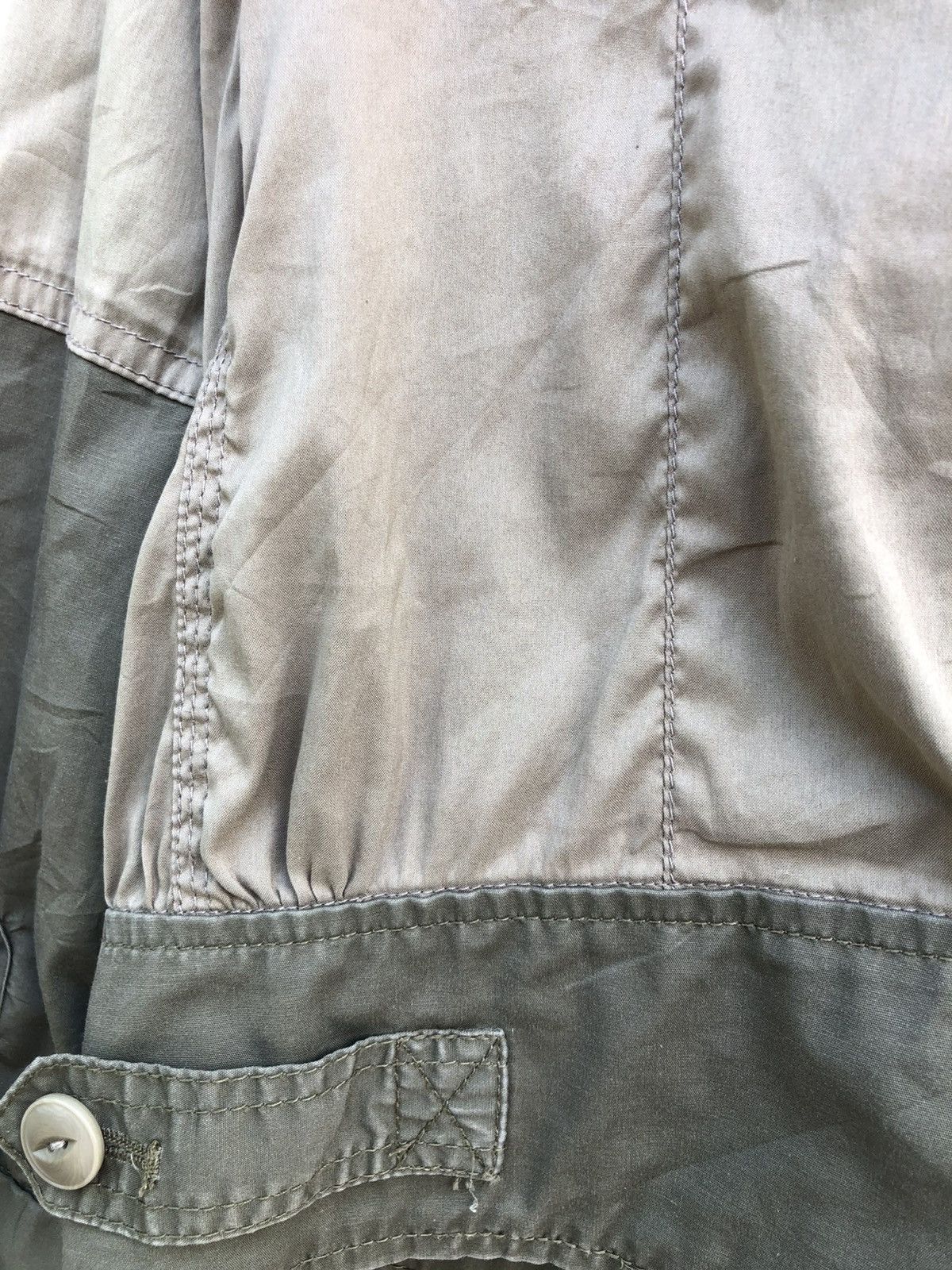 Issey Miyake 20020801PLST IM Two Tone Colour Military Style Jacket Size US S / EU 44-46 / 1 - 12 Thumbnail