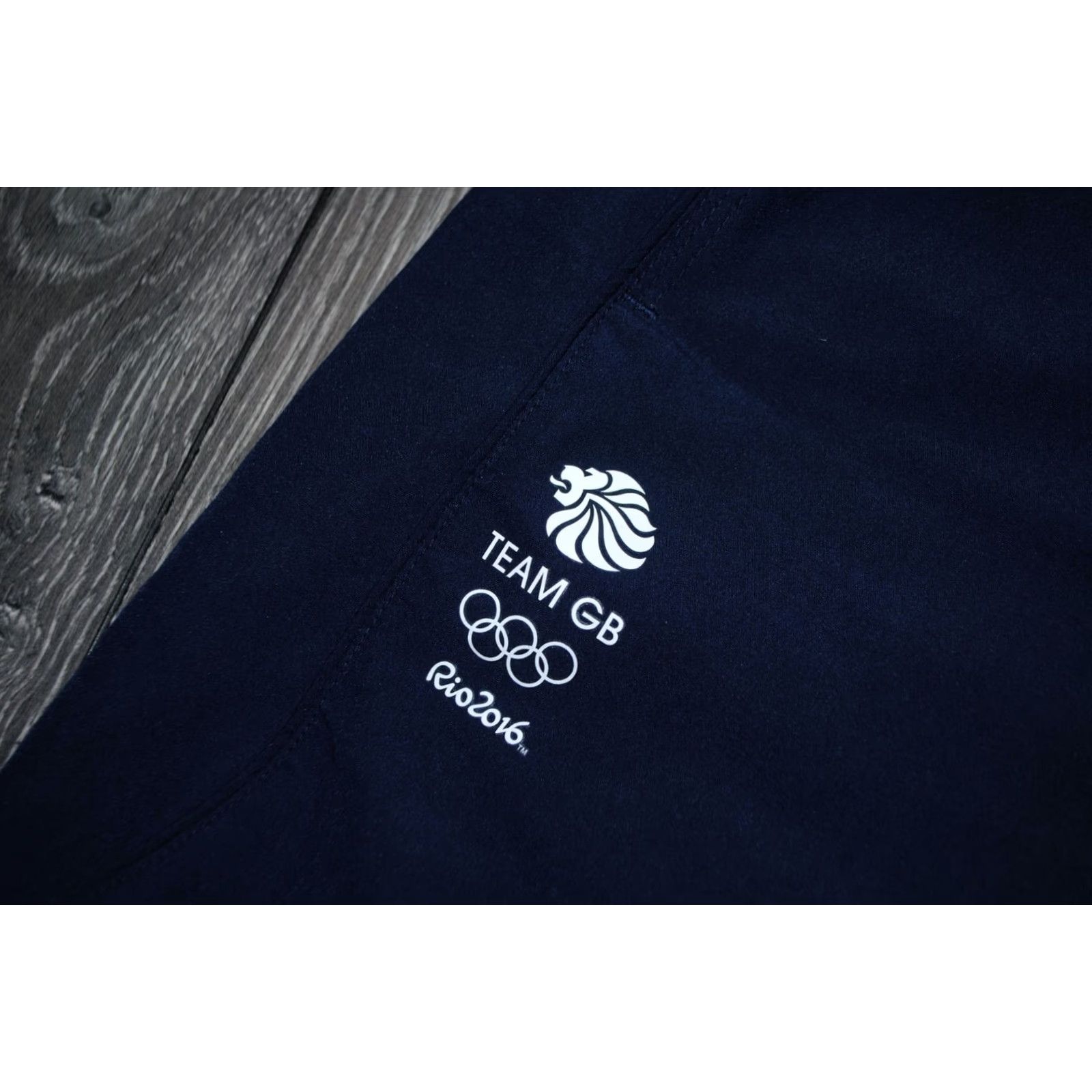 Adidas adidas Great Britain Training Shorts Pockets Olympic Games Blue Mens Size Medium Size US 31 - 2 Thumbnail