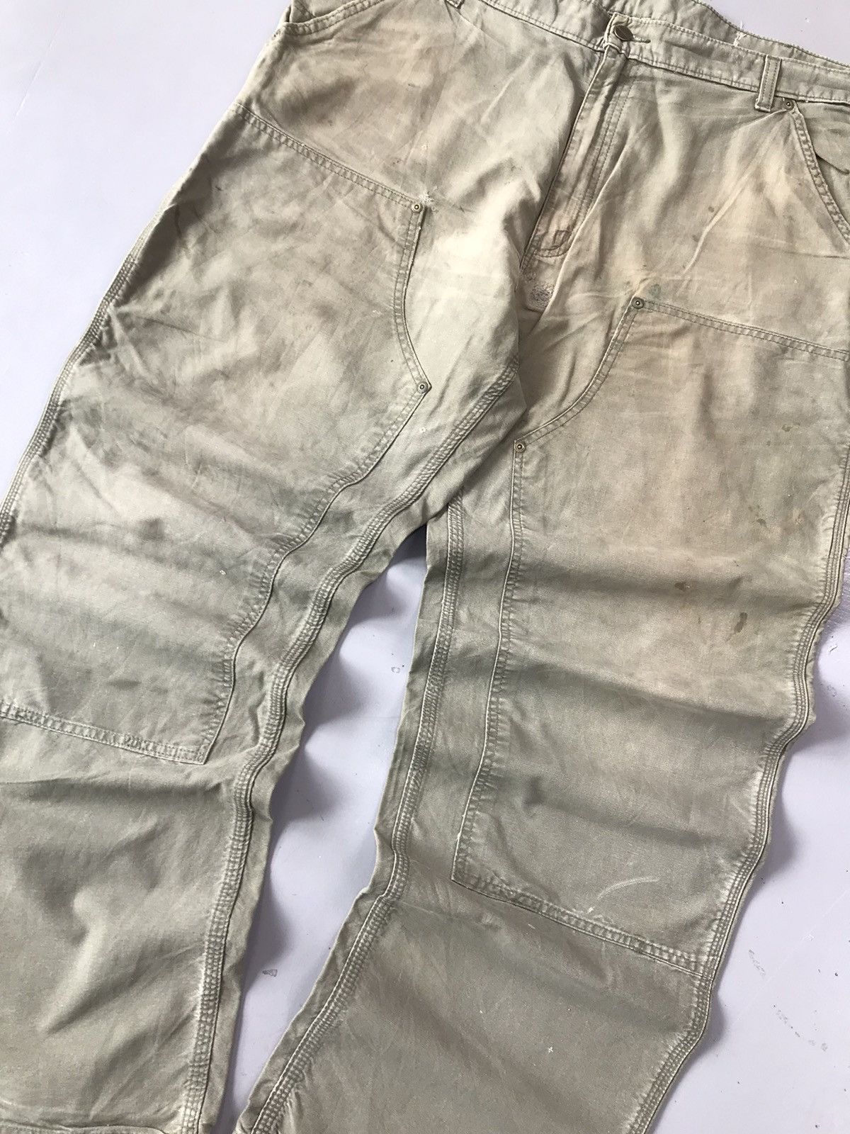 Carhartt × Vintage Vintage Carhartt B195 ARG double knee carpenter denim Size US 40 / EU 56 - 3 Thumbnail