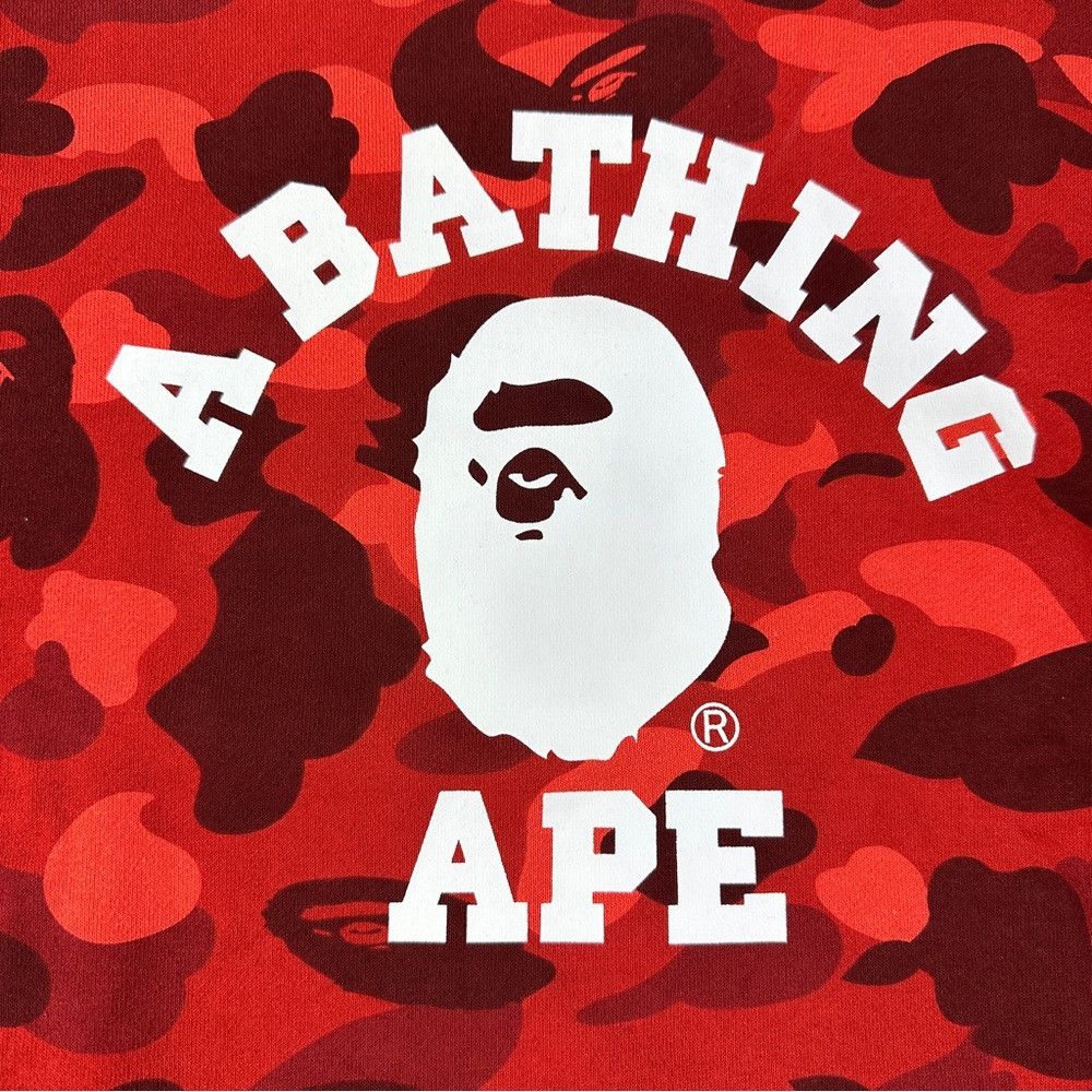 Bape Color Camo College Crewneck Size US XL / EU 56 / 4 - 3 Thumbnail