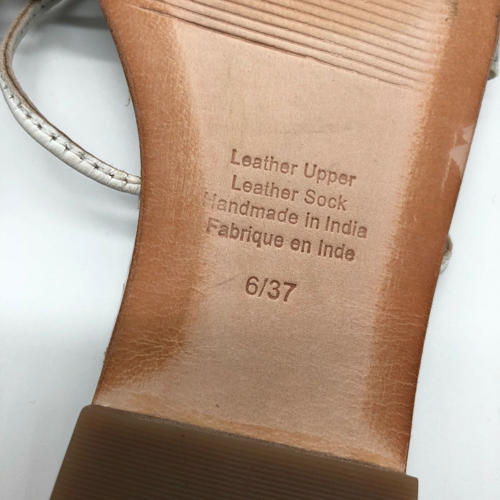 Jeffrey Campbell Jeffrey Campbell Womens Flat Sandals Strappy Slip On Leather Size US 6 / IT 36 - 6 Thumbnail