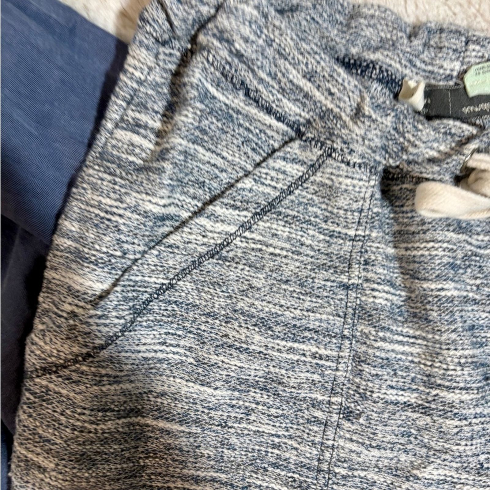 Anthropologie Heather Blue Joggers Set Size 26" / US 2 / IT 38 - 3 Thumbnail