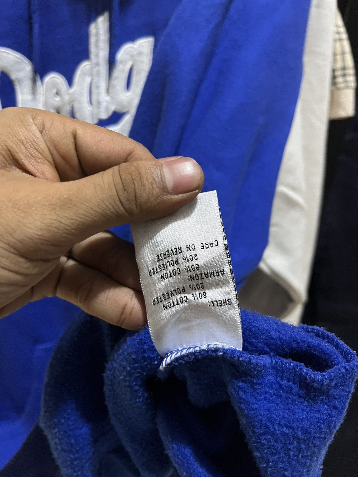 Vintage Vintage hoodie dodgers yankess mlb Size US XXL / EU 58 / 5 - 12 Thumbnail
