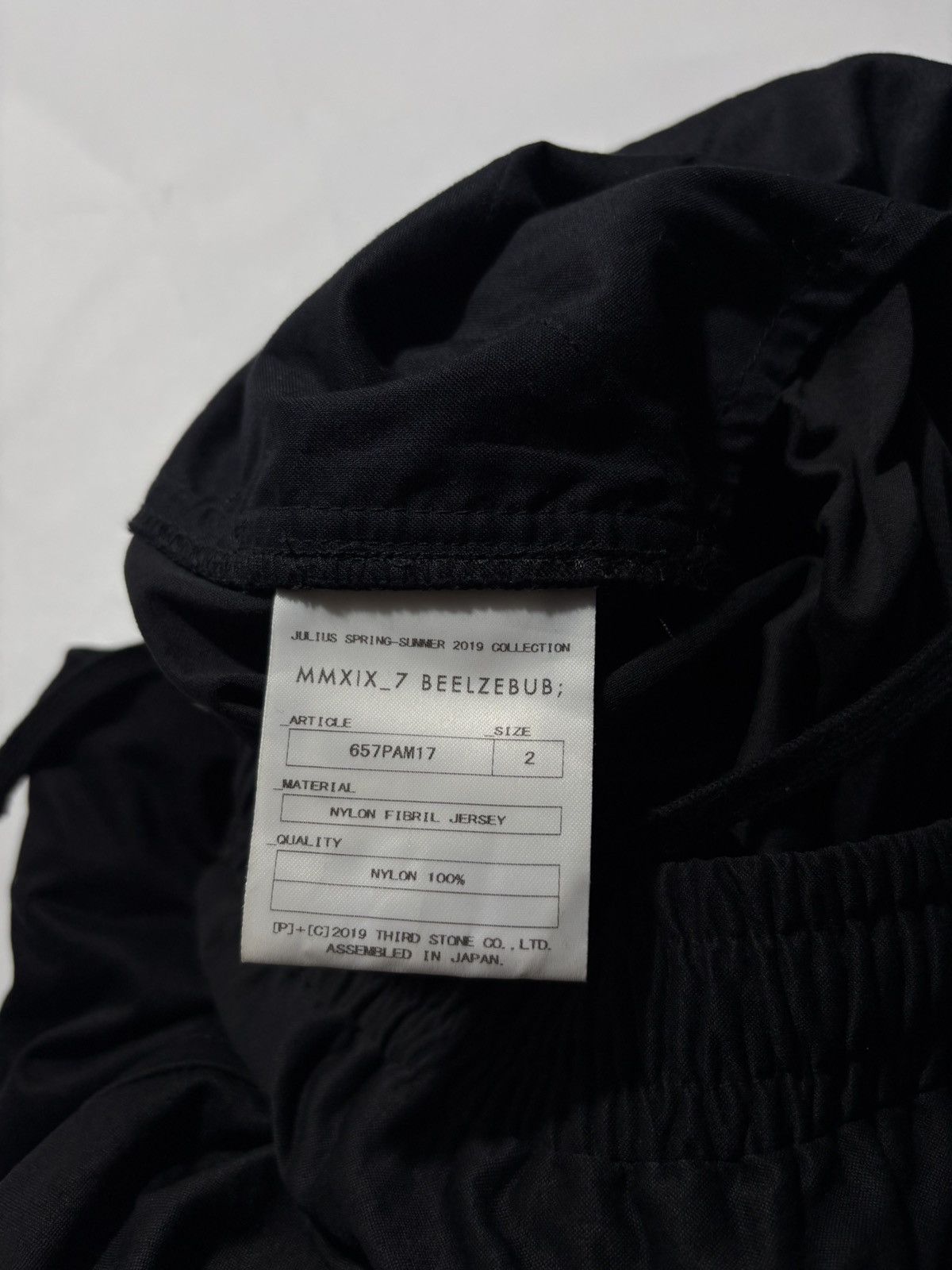 Julius JULIUS SS19 BEELZEBUB CROPPED BLACK PANTS Size US 26 / EU 42 - 8 Thumbnail