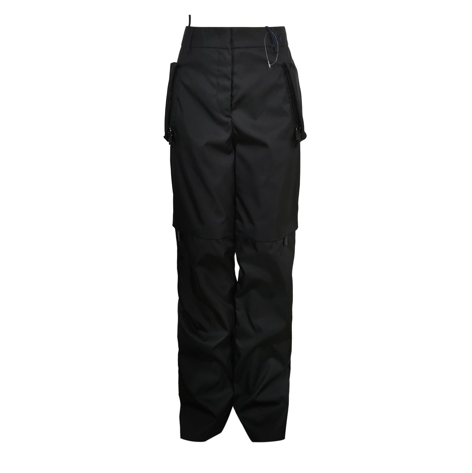 Prada Prada Solid Black Pants in Size 38 - dmc Size 38" / US 16 / IT 52 - 1 Thumbnail