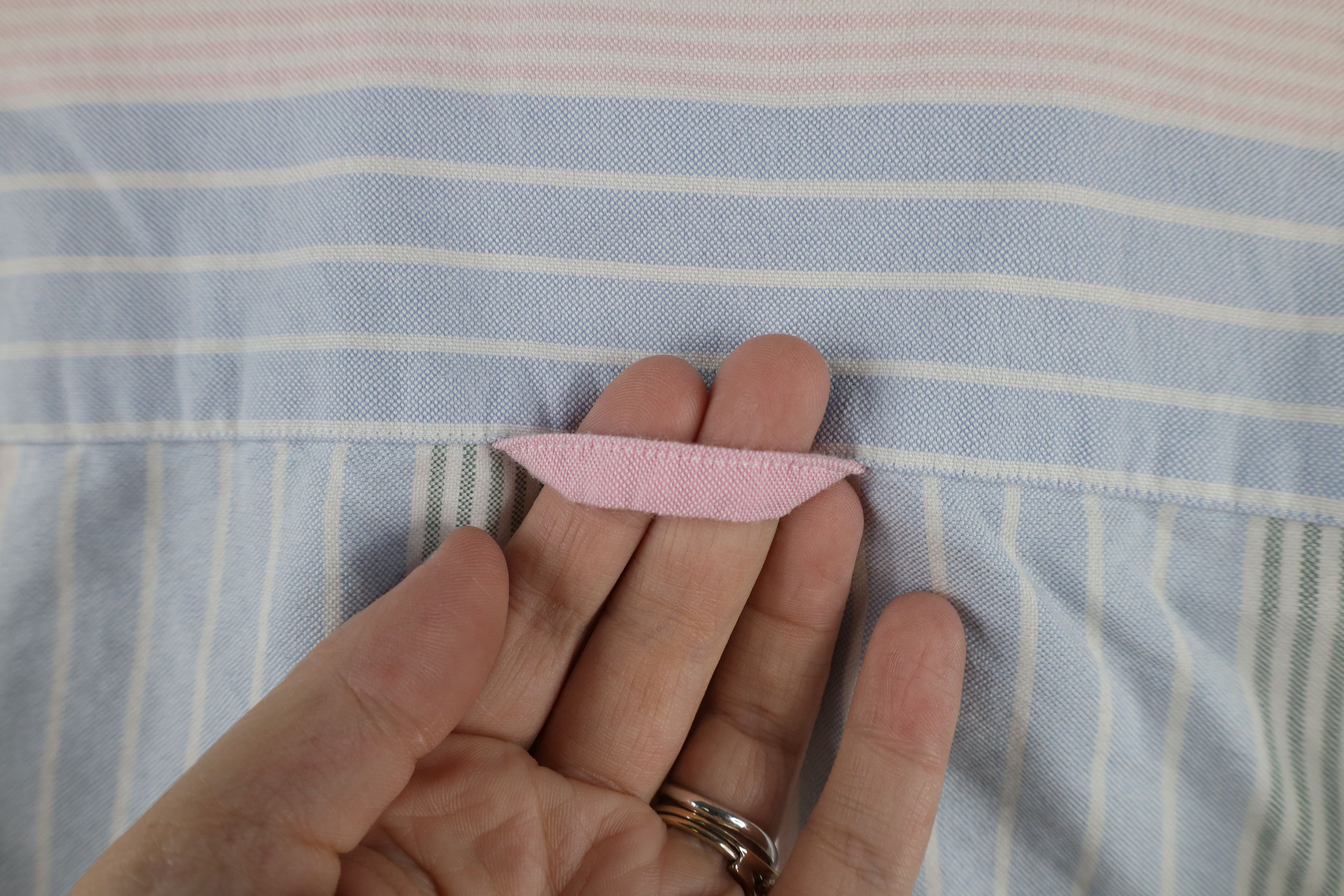Brooks Brothers Brooks Brothers Red Fleece Pastel Striped Button Down Shirt Size US L / EU 52-54 / 3 - 8 Thumbnail