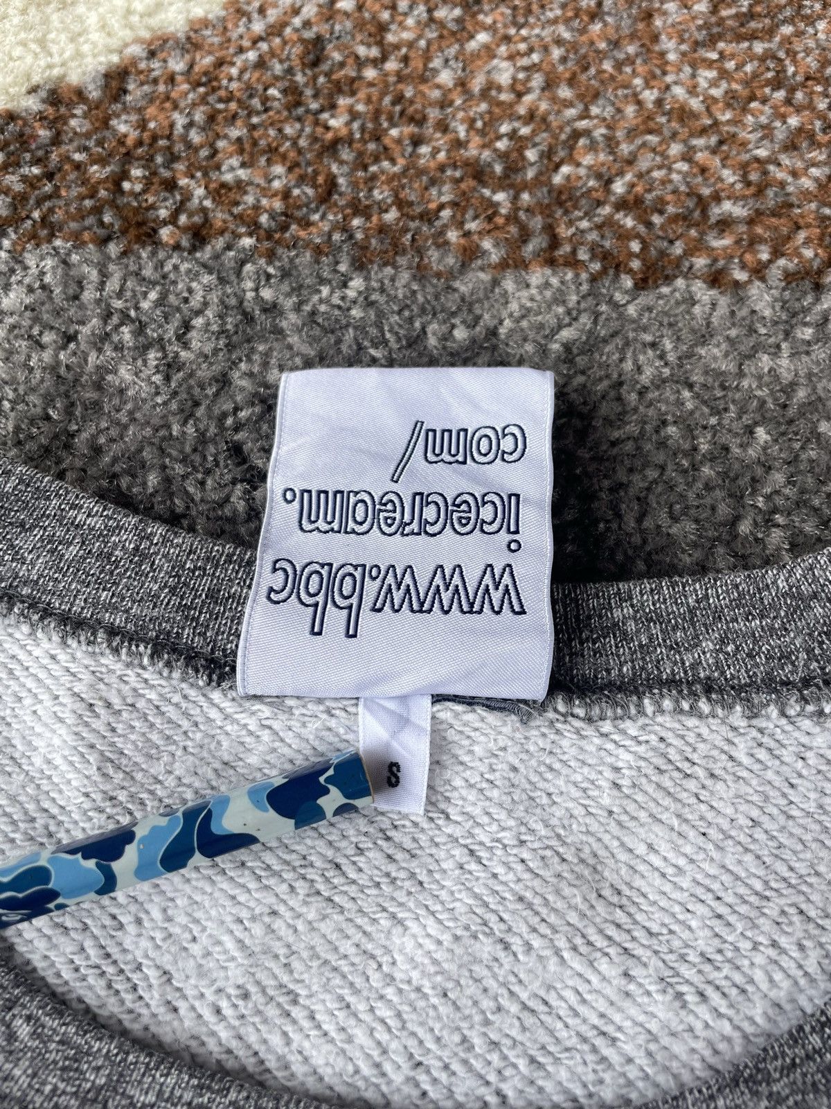 Billionaire Boys Club × Icecream × Pharrell BBC Ice Cream Reflective Sweatshirt Crewneck Size US S / EU 44-46 / 1 - 8 Thumbnail