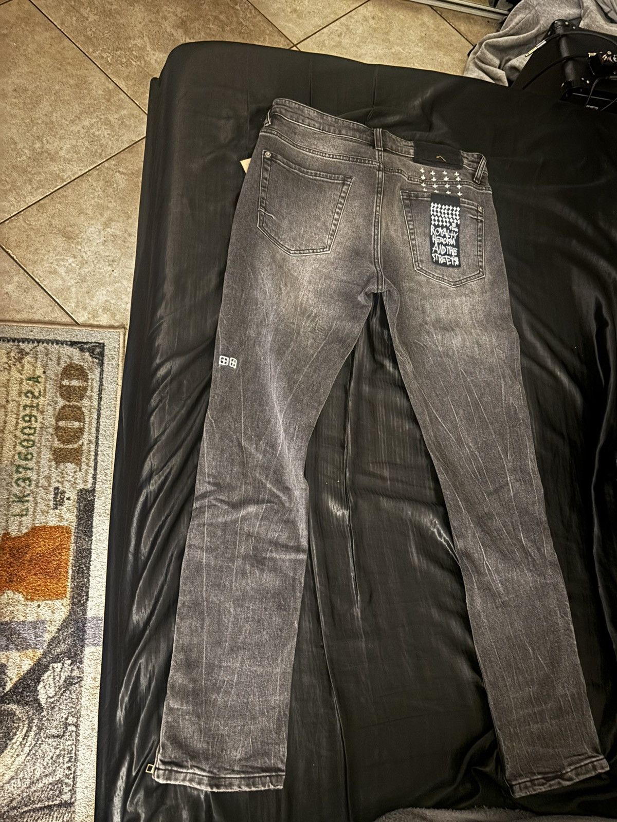 Ksubi ksubi van wrinkle chamber black jeans Size US 32 / EU 48 - 2 Thumbnail