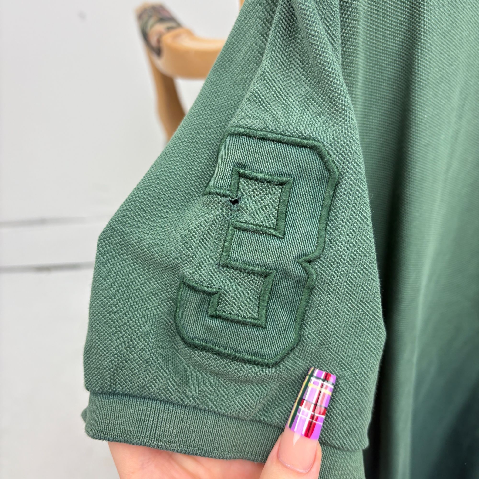 Polo Ralph Lauren Polo Ralph Lauren Green Polo Size US L / EU 52-54 / 3 - 3 Thumbnail