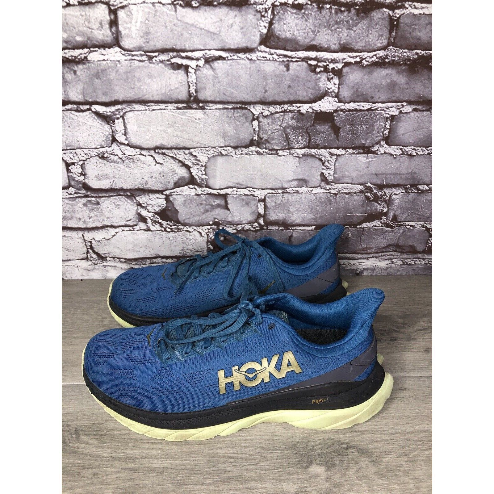 Hoka Hoka One One Mach 4 Blue Coral Synthetic Lace Up Running Sho Size US 9.5 / EU 42-43 - 14 Thumbnail