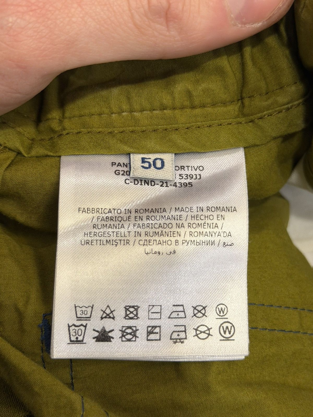 Moncler Genius Moncler Genius 2 1952 Panelled Trousers - Green/Blue Size US 34 / EU 50 - 8 Thumbnail