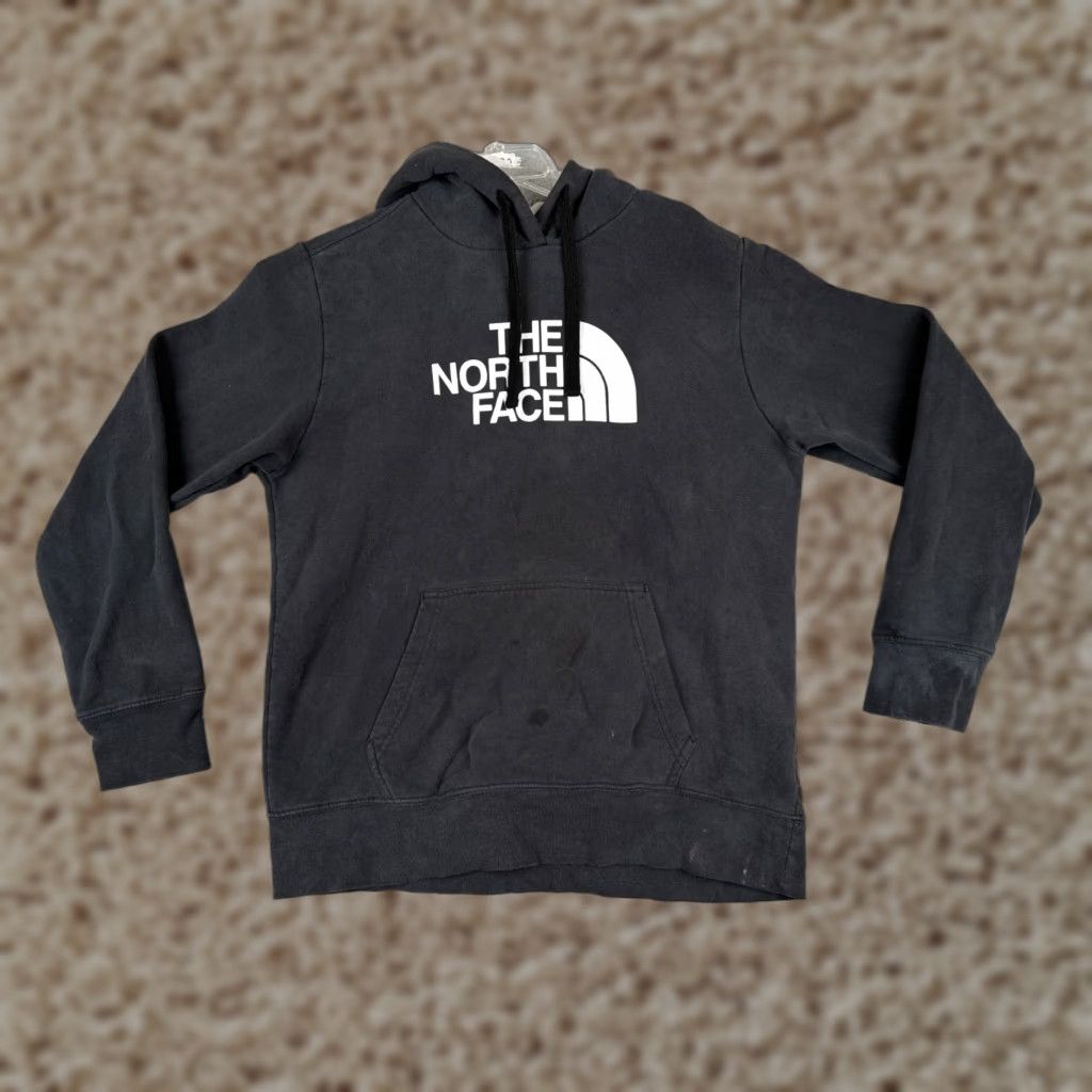 The North Face The North Face Hoodie Mens Medium Black Pullover Cotton Blend READ Size US M / EU 48-50 / 2 - 1 Thumbnail