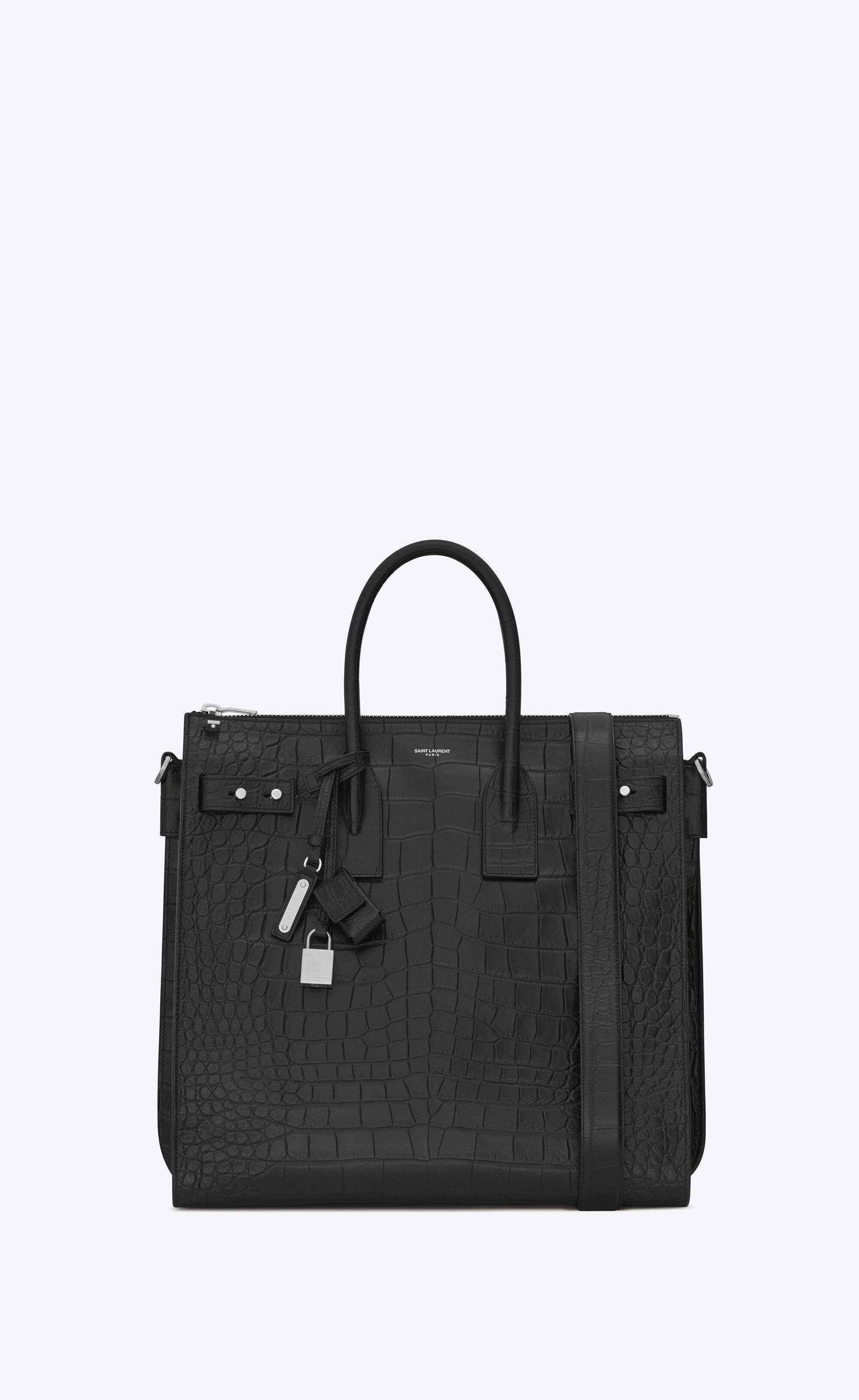 Saint Laurent Paris o1b1hav110924 Size: OS / Sac De Jour North Tote Bag in Black Size ONE SIZE - 1 Preview