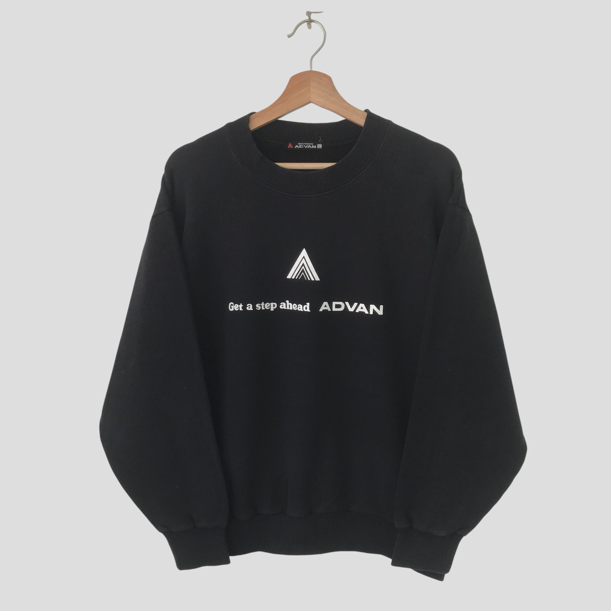 Vintage vintage black sweatshirt - 433 Size US L / EU 52-54 / 3 - 1 Thumbnail