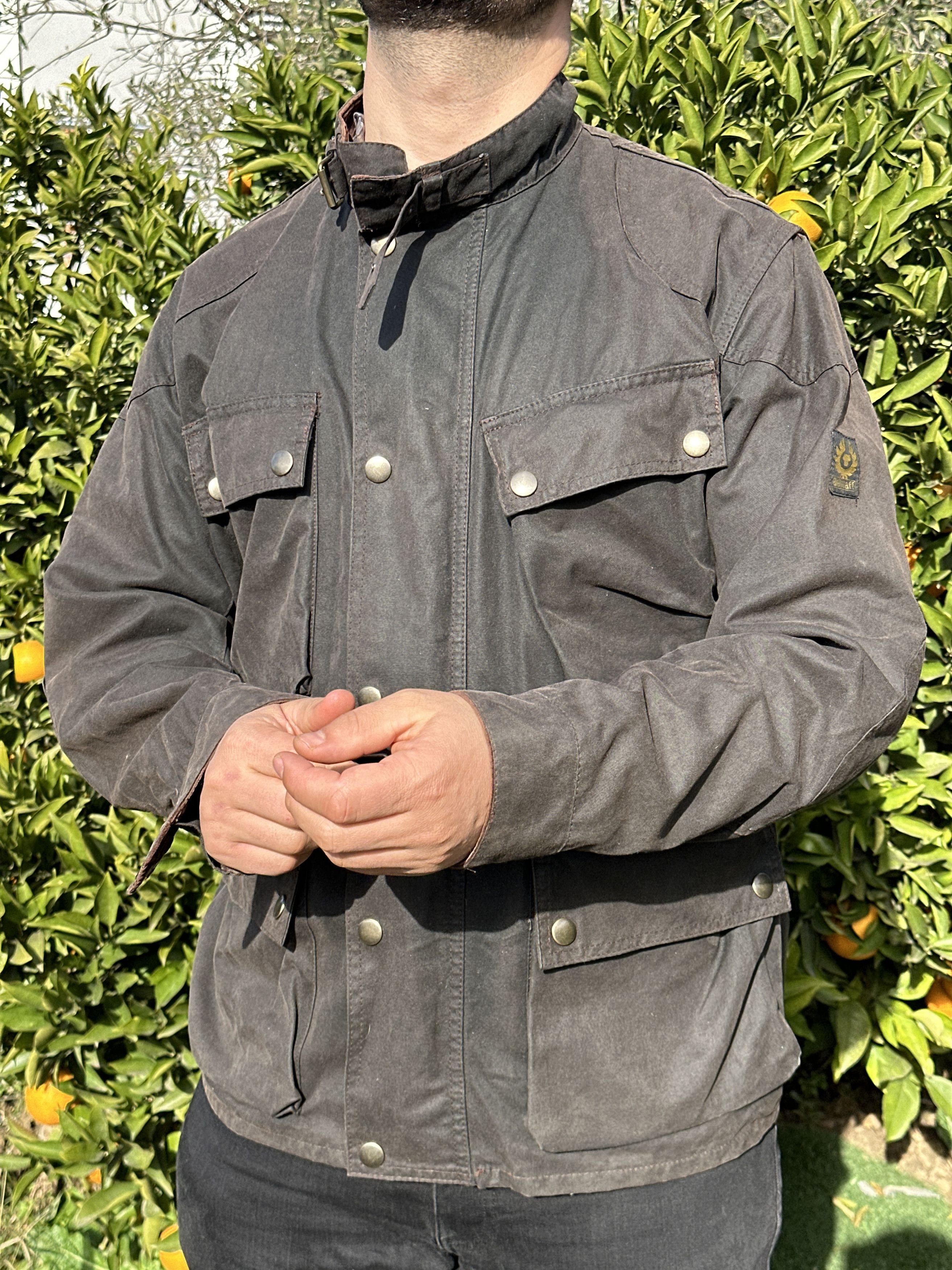 Belstaff Belstaff Waxed Field Jacket Motorcycle Biker Size L Size US L / EU 52-54 / 3 - 8 Thumbnail