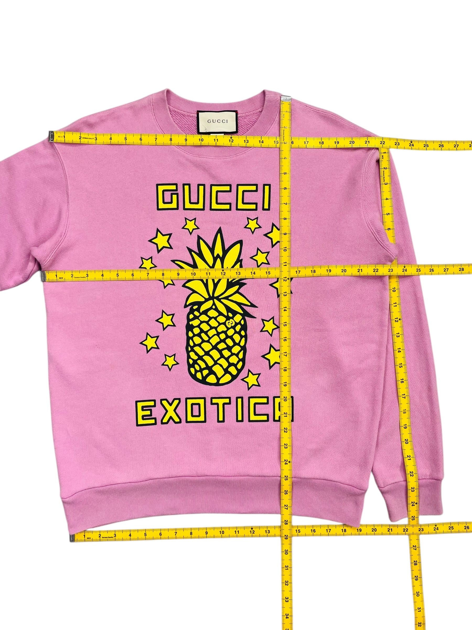 Gucci EXOTICA PINEAPPLE Sweatshirt Sweater Size M / US 6-8 / IT 42-44 - 16 Thumbnail