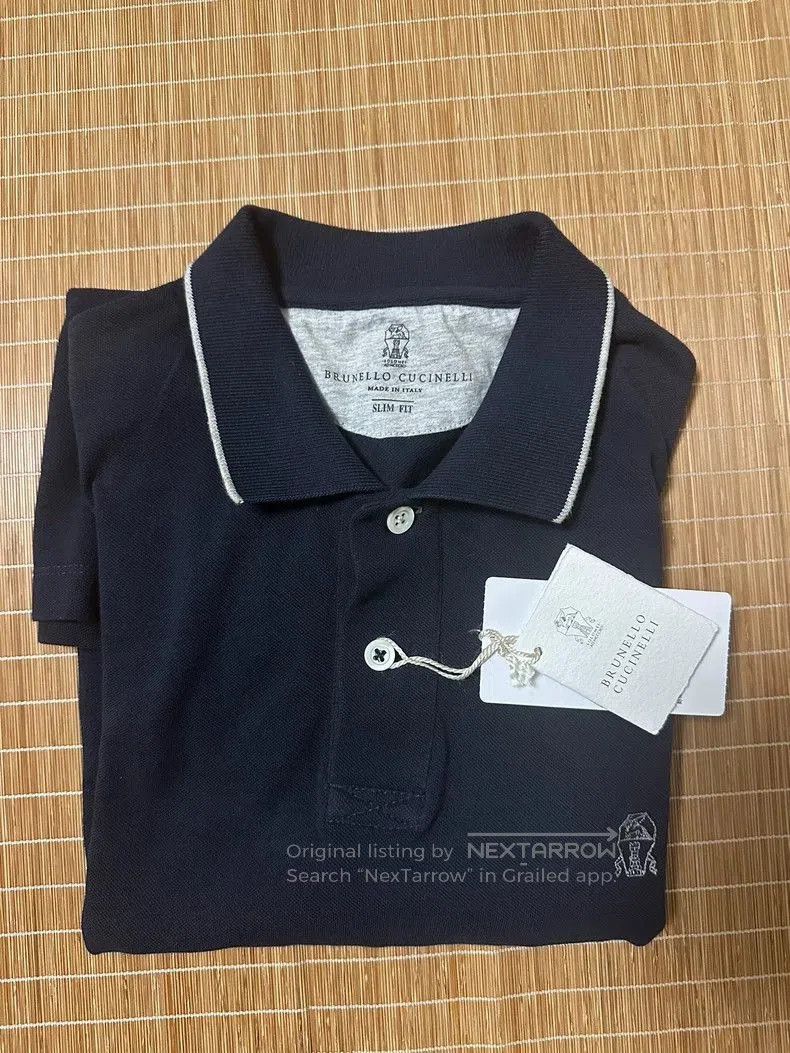 Brunello Cucinelli Men's Cotton Polo Shirt.