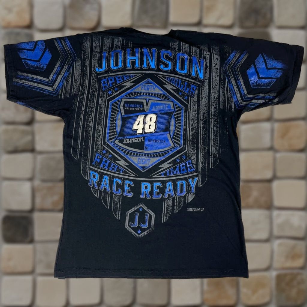 Chase Authentics NASCAR Jimmie Johnson Race Ready T-Shirt Chase Authentics Sz L Size US L / EU 52-54 / 3 - 1 Thumbnail