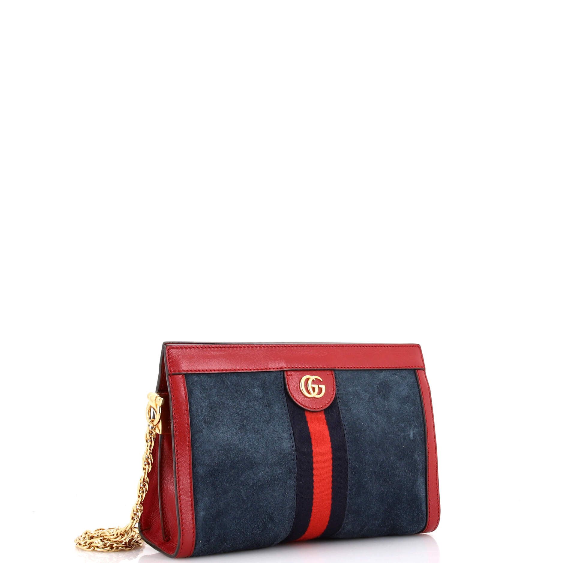 Gucci Ophidia Chain Shoulder Bag Suede Small Size ONE SIZE - 1 Thumbnail