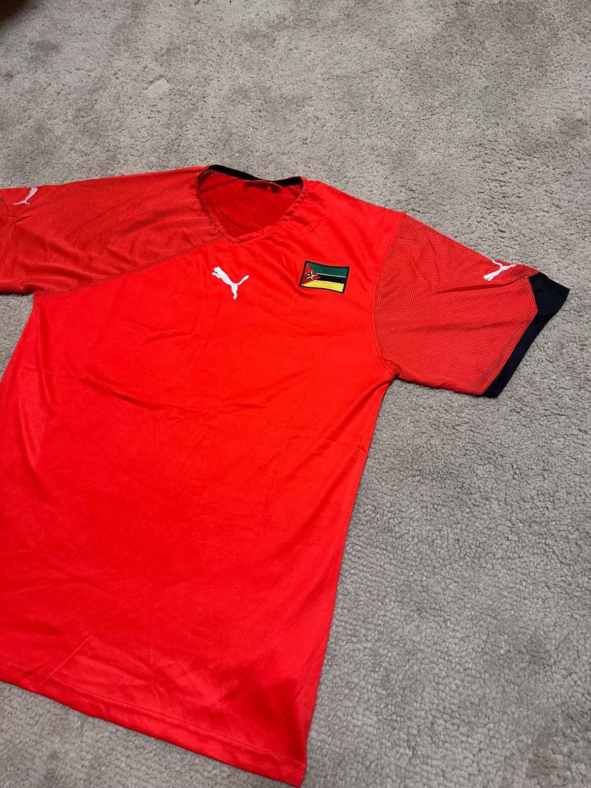 Puma AFRICA MOZAMBIQUE HOME 2008/09 FOOTBALL SHIRT SOCCER JERSEY Size US XL / EU 56 / 4 - 4 Thumbnail