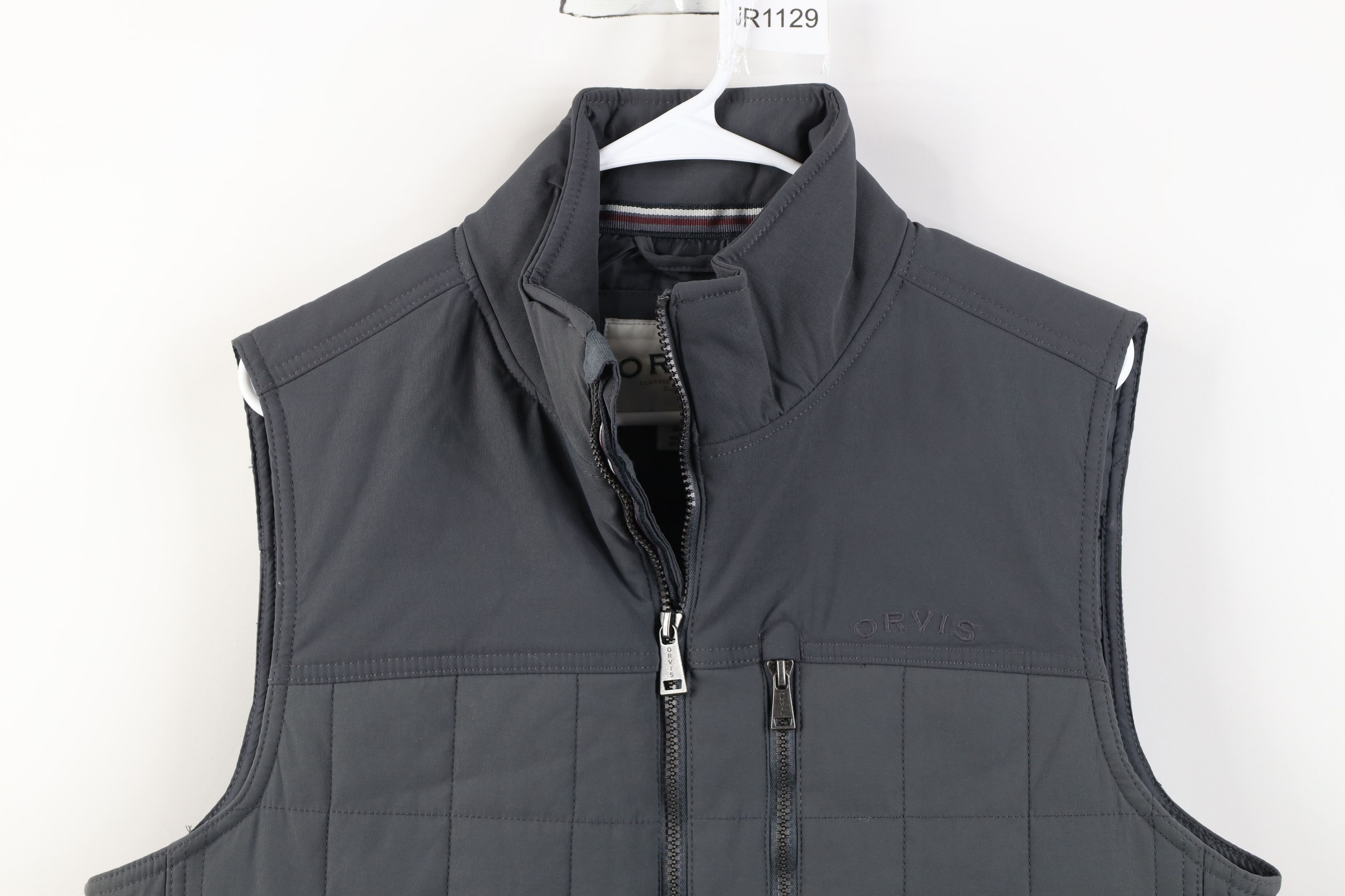 Orvis Orvis Spell Quilted Full Zip Puffer Vest Jacket Gray Size US M / EU 48-50 / 2 - 2 Thumbnail