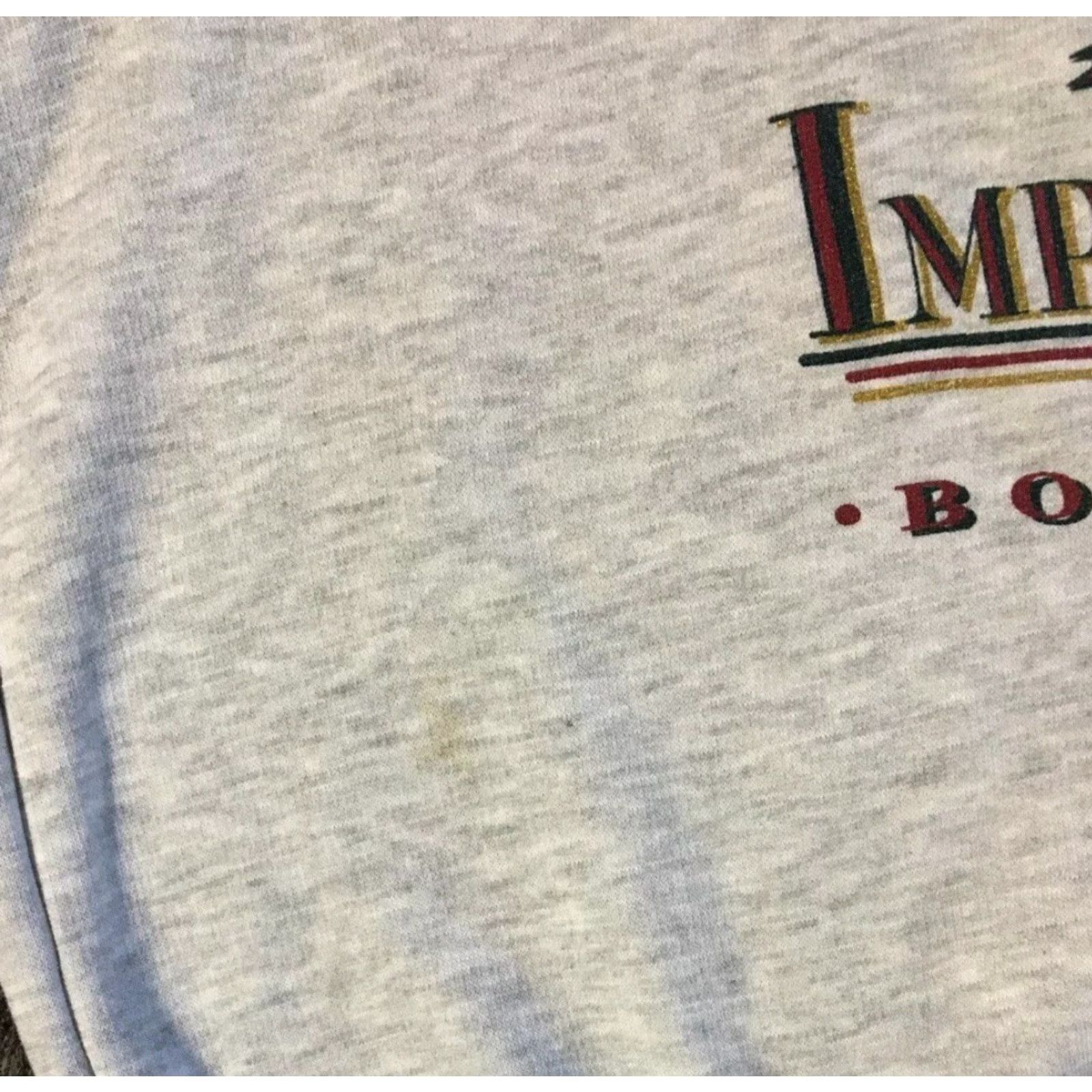 Vintage VINTAGE NATO Peacekeeping 90s Boxy Sweatshirt Hoodie M Gray Military Grunge 80s 90s Army USA Mens Size US M / EU 48-50 / 2 - 4 Thumbnail