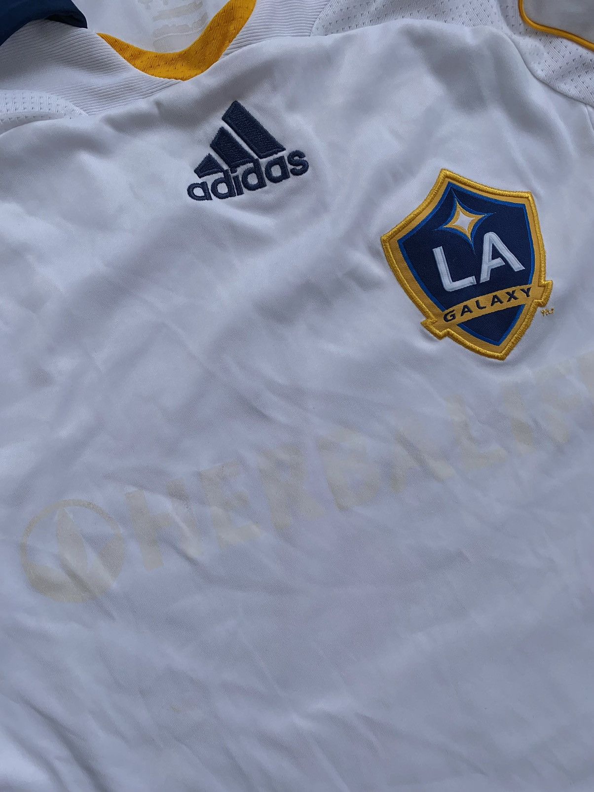 Adidas × David Beckham × Vintage 🫧Beckham LA Galaxy 2007 Football Shirt Jersey Adidas Size US S / EU 44-46 / 1 - 5 Thumbnail