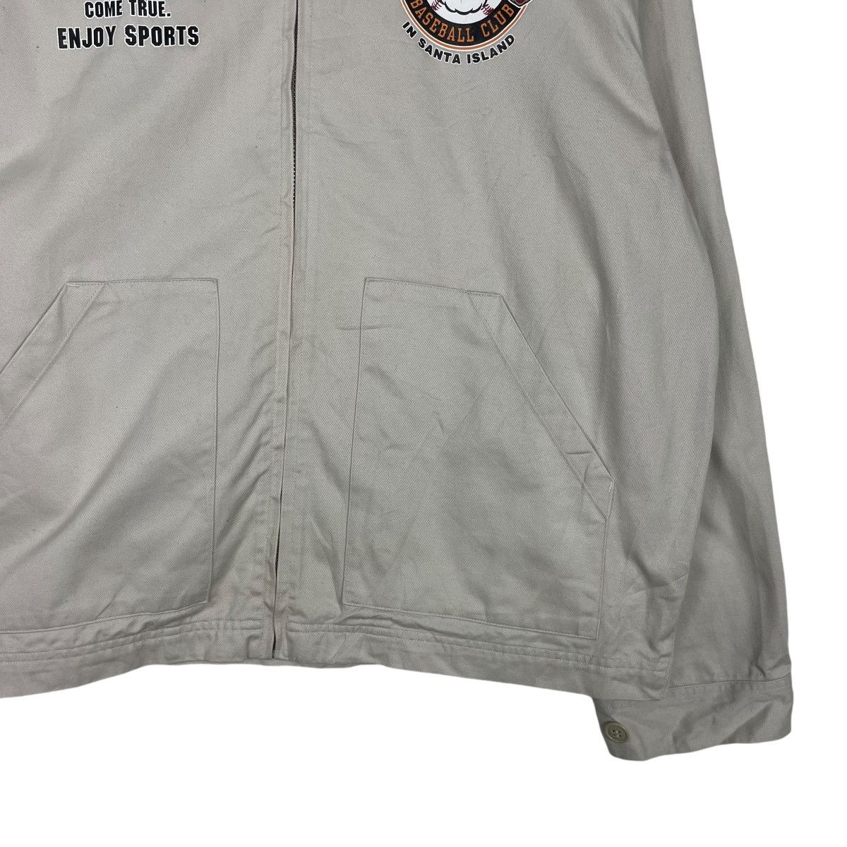 Cartoon Network × Japanese Brand × Vintage 💥VTG CAPTAIN SANTA WORKER LIGHT JACKET Size US L / EU 52-54 / 3 - 4 Thumbnail
