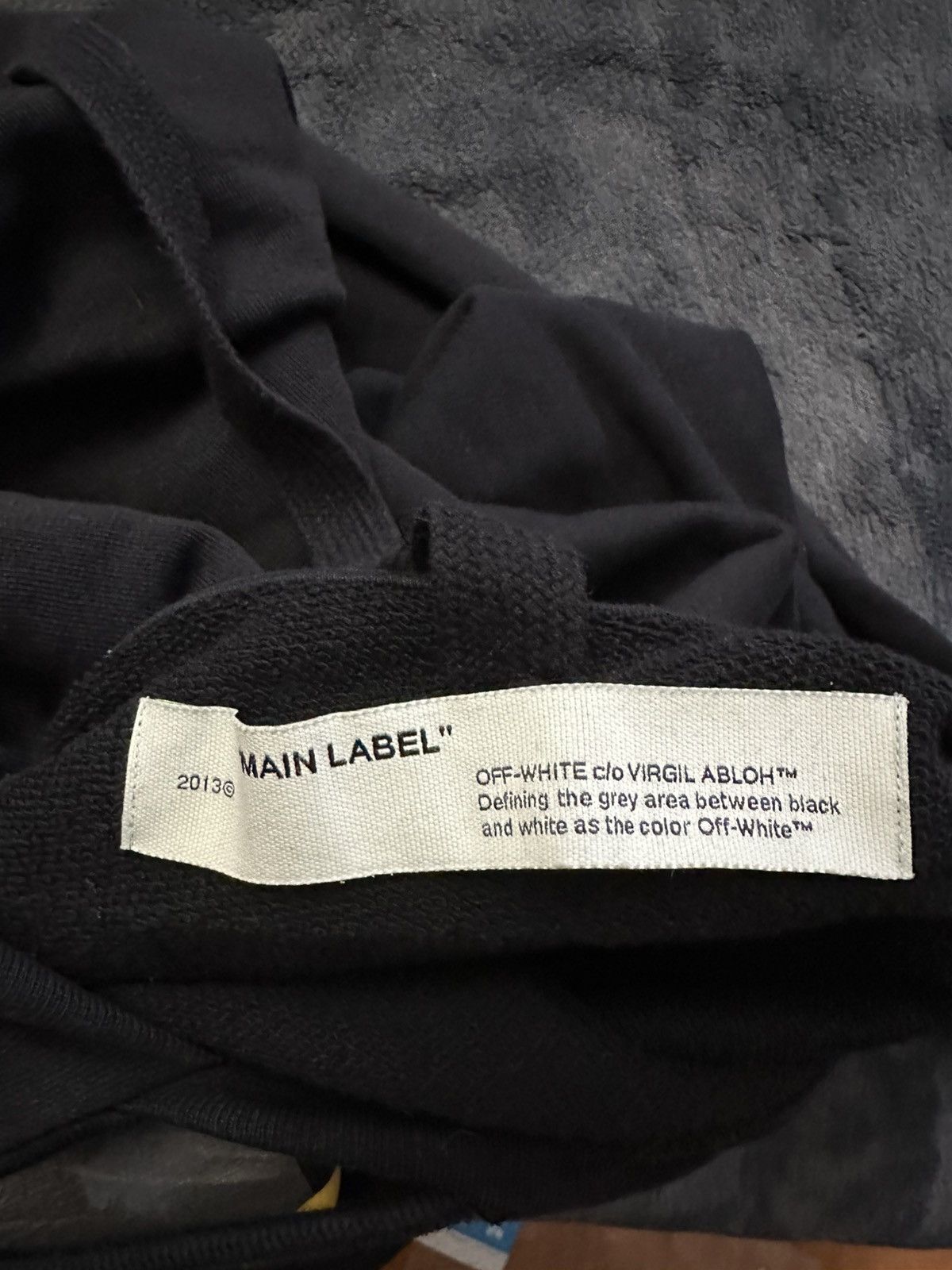 Off-White Off white black hoodie Size US S / EU 44-46 / 1 - 8 Thumbnail
