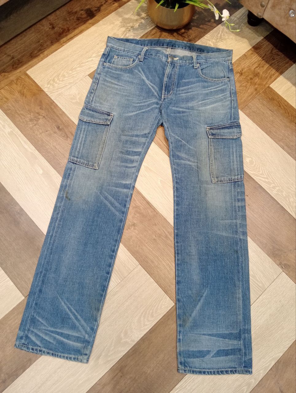 Neighborhood NEIGHBORHOOD 2005 SP ANGOSTO / SP NARROW SELVEDGE JEANS - L Size US 37 - 3 Thumbnail