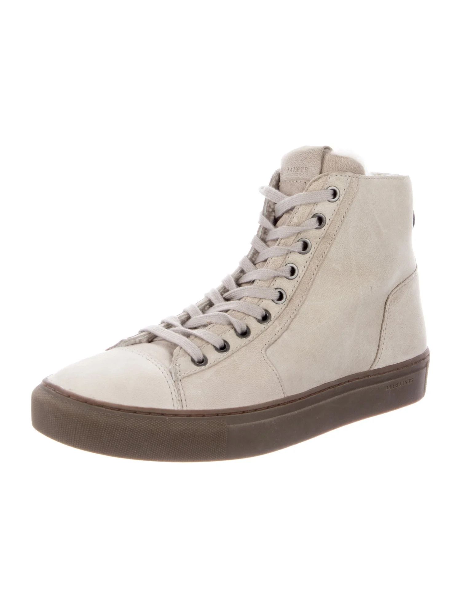 Allsaints Allsaints Leather Sneakers with Soft Lining Size US 7 / EU 40 - 1 Thumbnail
