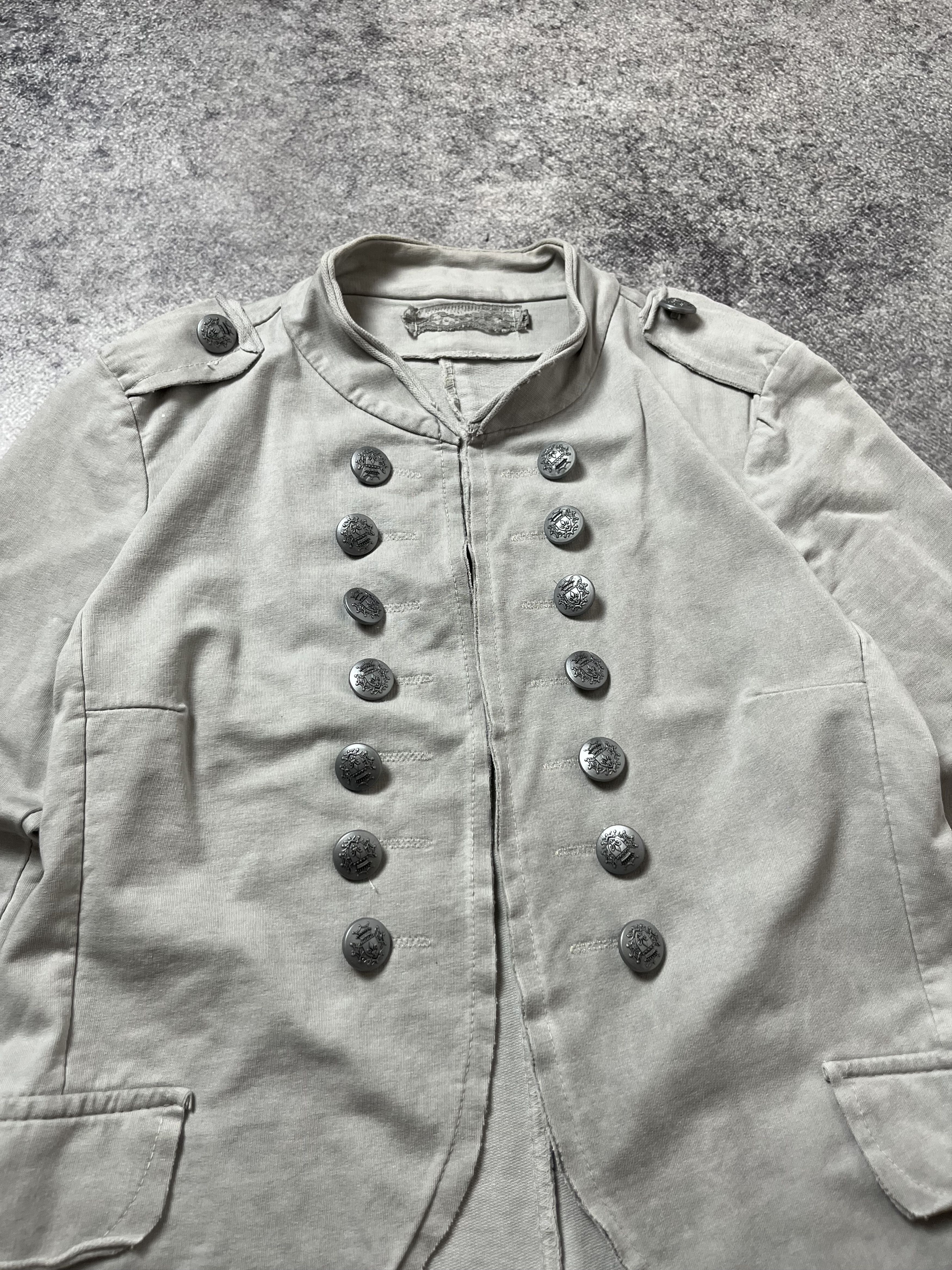 Hedi Slimane 🔥90s Napoleon Military Jacket Japan PPFM Saint Laurent Vibe Size L / US 10 / IT 46 - 3 Thumbnail