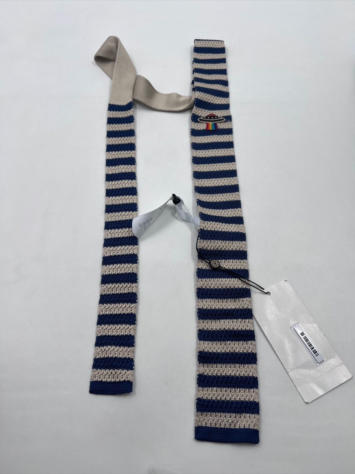 Gucci Gucci red striped spaceship tie Size ONE SIZE - 1 Thumbnail
