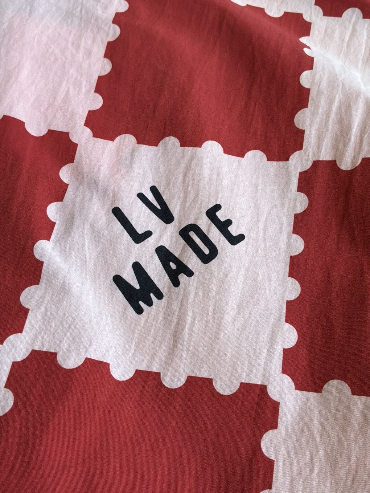 Louis Vuitton × Nigo Louis Vuitton x Human Made Red & White Checkered Windbreaker Size US M / EU 48-50 / 2 - 8 Thumbnail