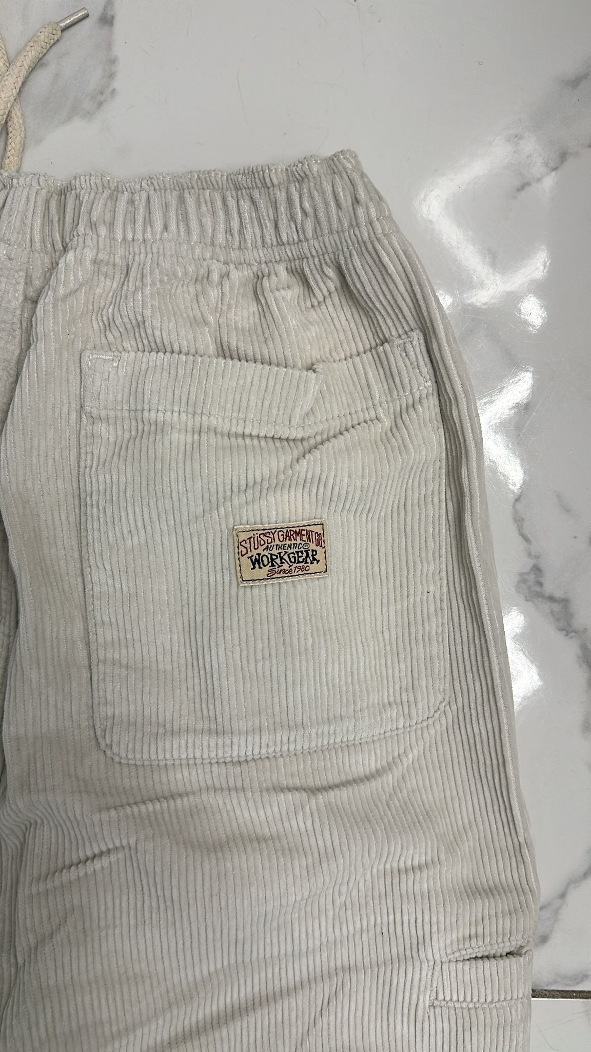 Stussy Stussy Wide Wale Corduroy Beach Pant Bone Size Medium Size US 32 / EU 48 - 3 Thumbnail