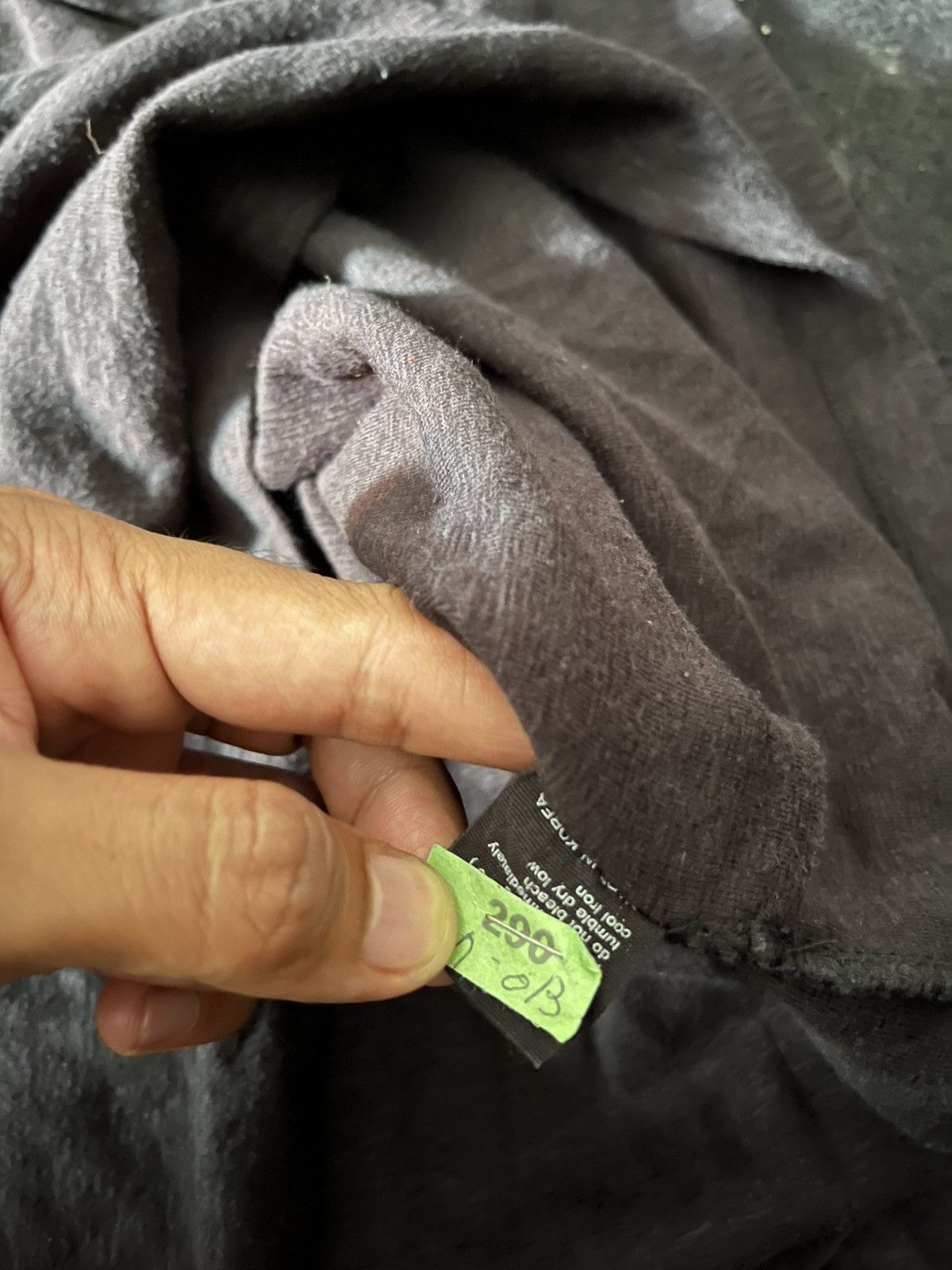 Le Grande Bleu (L.G.B.) Japanese lime black vkei hoodie Size US S / EU 44-46 / 1 - 4 Thumbnail