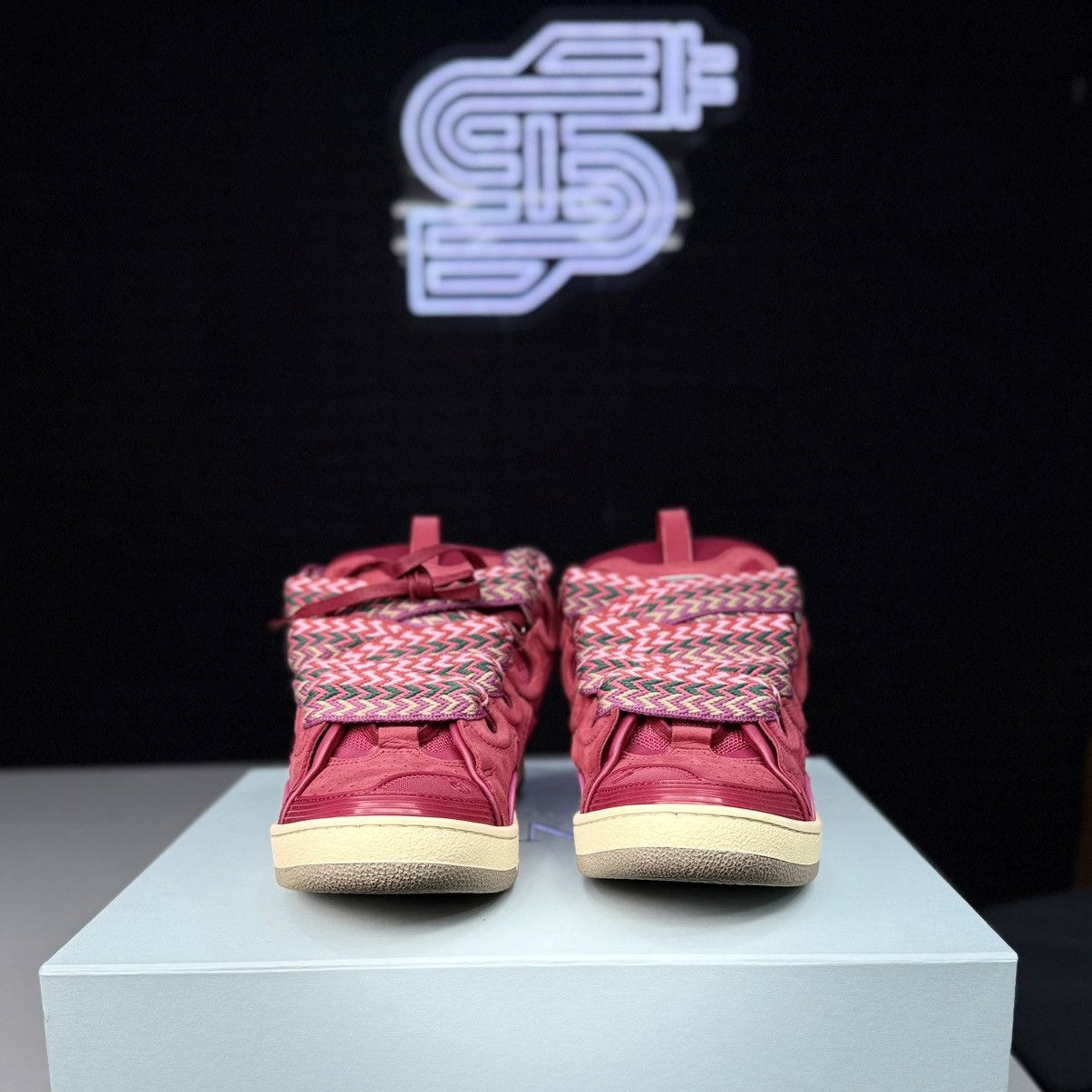 Lanvin Lanvin Curb Sneaker “Watermelon” Size US 9 / EU 42 - 3 Thumbnail