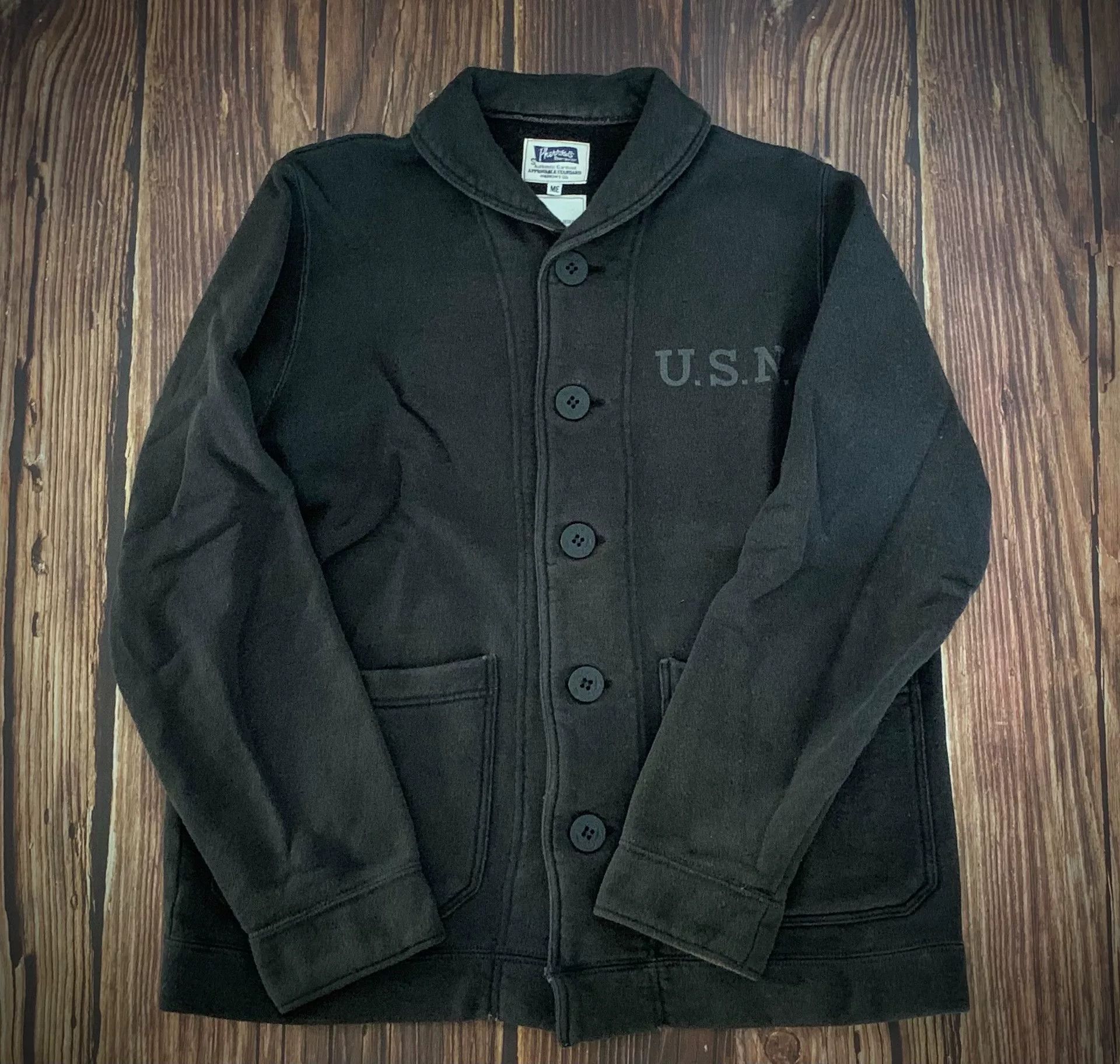 Pherrow's black military style sweatshirt Size US M / EU 48-50 / 2 - 1 Thumbnail