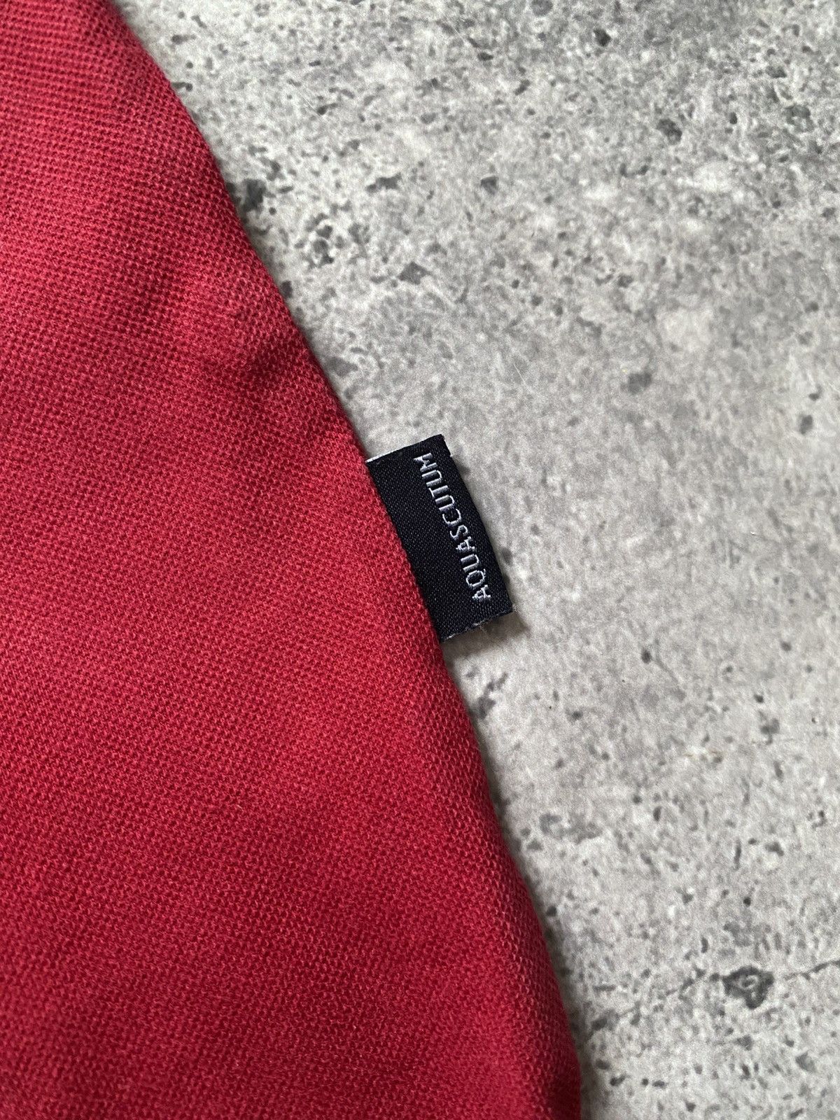 Aquascutum Aquascutum London T-Shirt Polo Men’s Size L Red Short Sleeve Size US L / EU 52-54 / 3 - 8 Thumbnail