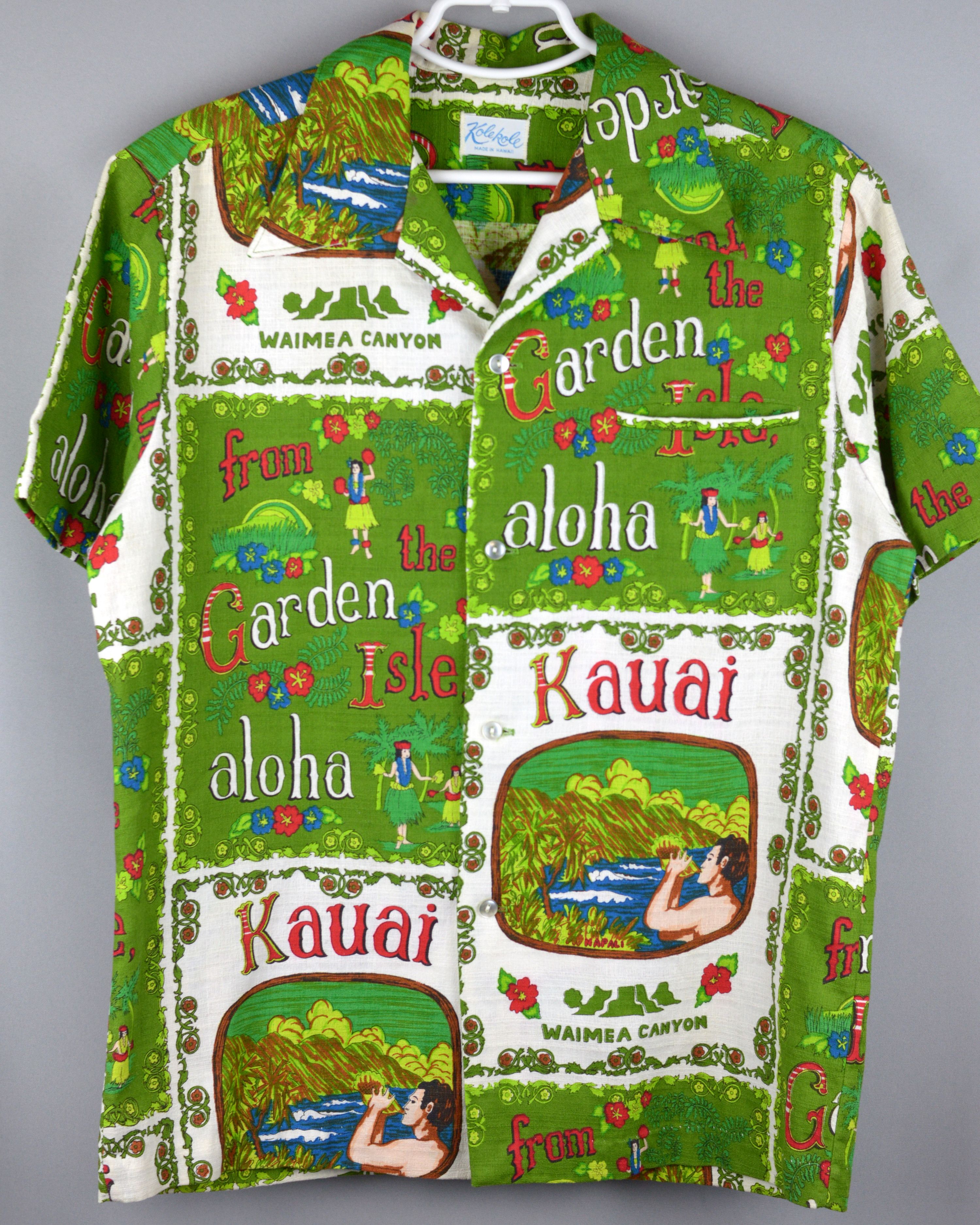 Vintage Vintage Kaui Hawaii Garden Aloha Hawaiian 70s shirt Size US M / EU 48-50 / 2 - 3 Thumbnail