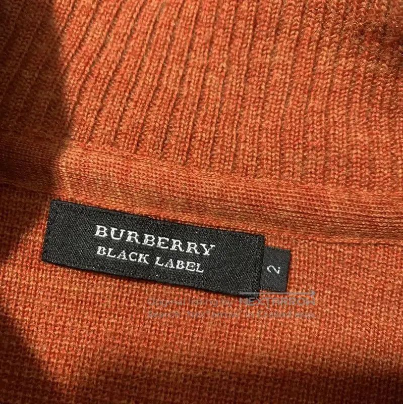 Burberry Burberry Orange Wool Women's Cardigan. Size M / US 6-8 / IT 42-44 - 7 Thumbnail