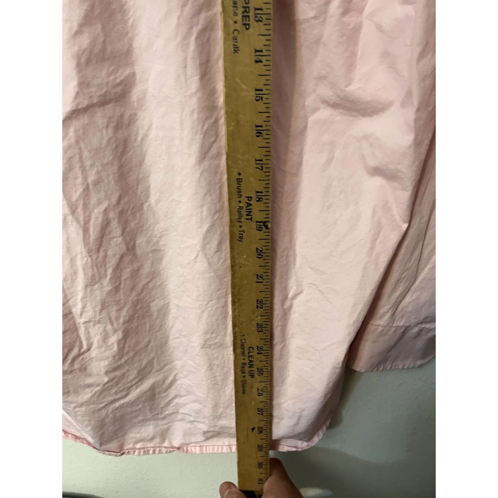 Isaac Mizrahi Isaac Mizrahi Men's Shirt Slim Fit Long Sleeve Size 15 Pink Solid Size US M / EU 48-50 / 2 - 5 Thumbnail