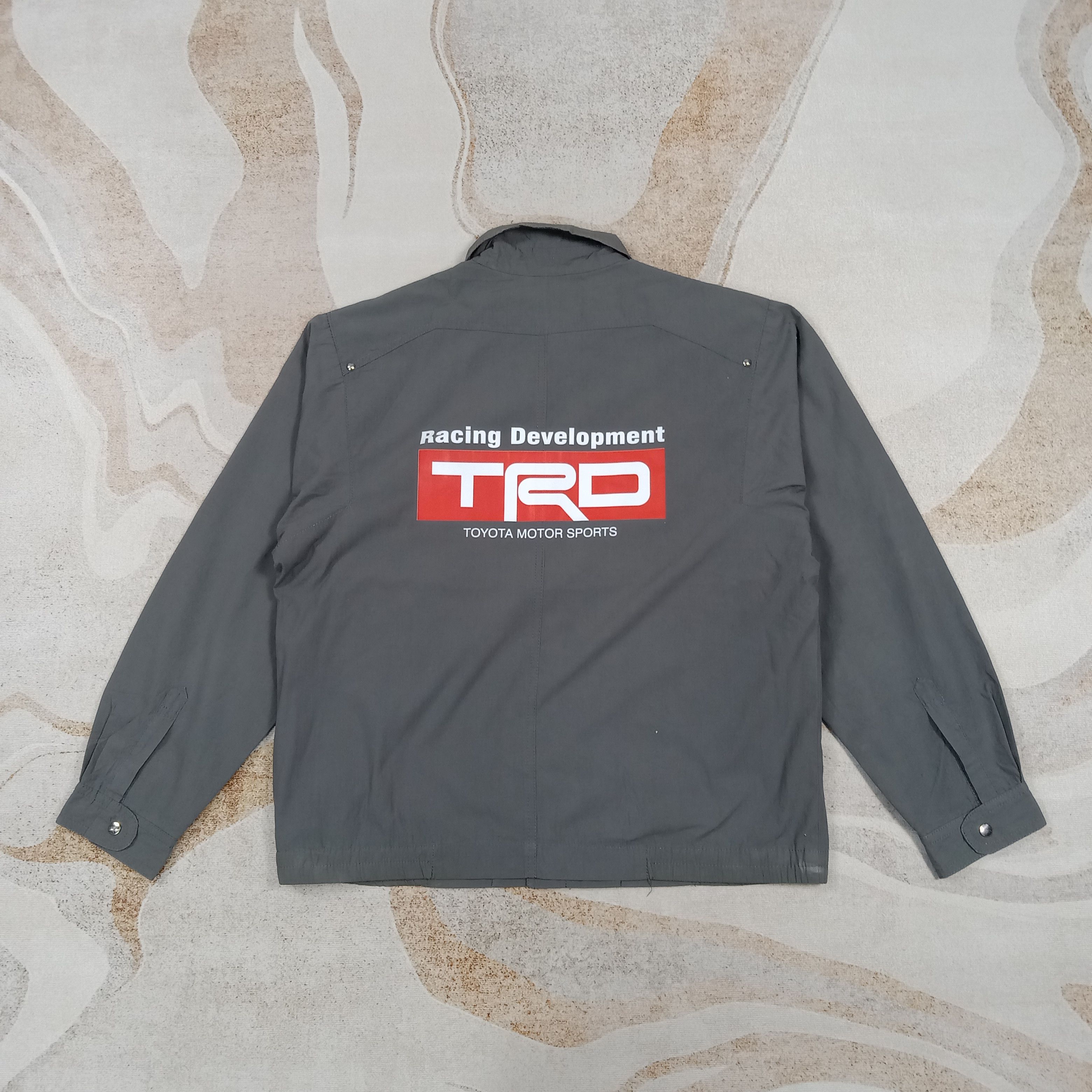 Japanese Brand TRD Toyota Racing Motorsports Custom Logo Jacket C283N17 Size US M / EU 48-50 / 2 - 1 Thumbnail