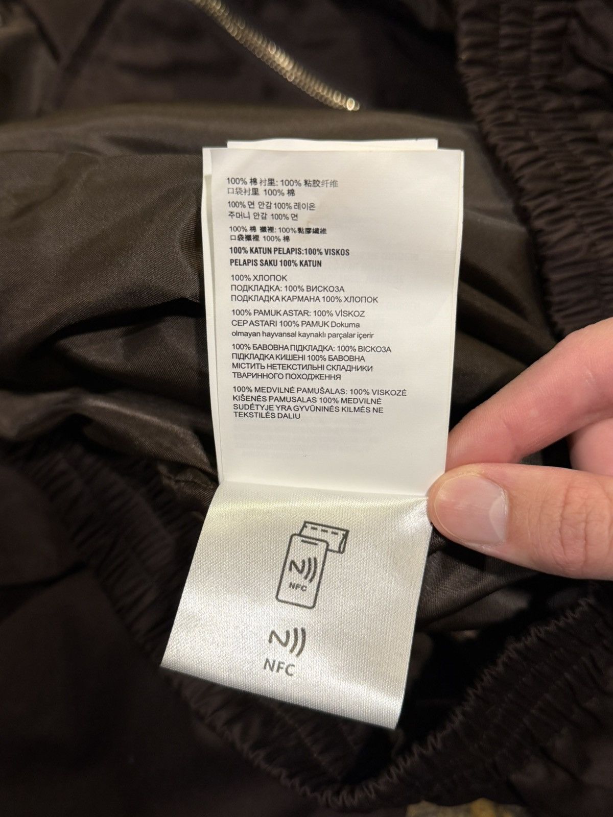 Miu Miu Miu Miu Embroidered Logo Cargo Pocket Brown Light Zip Jacket Size US XL / EU 56 / 4 - 21 Thumbnail