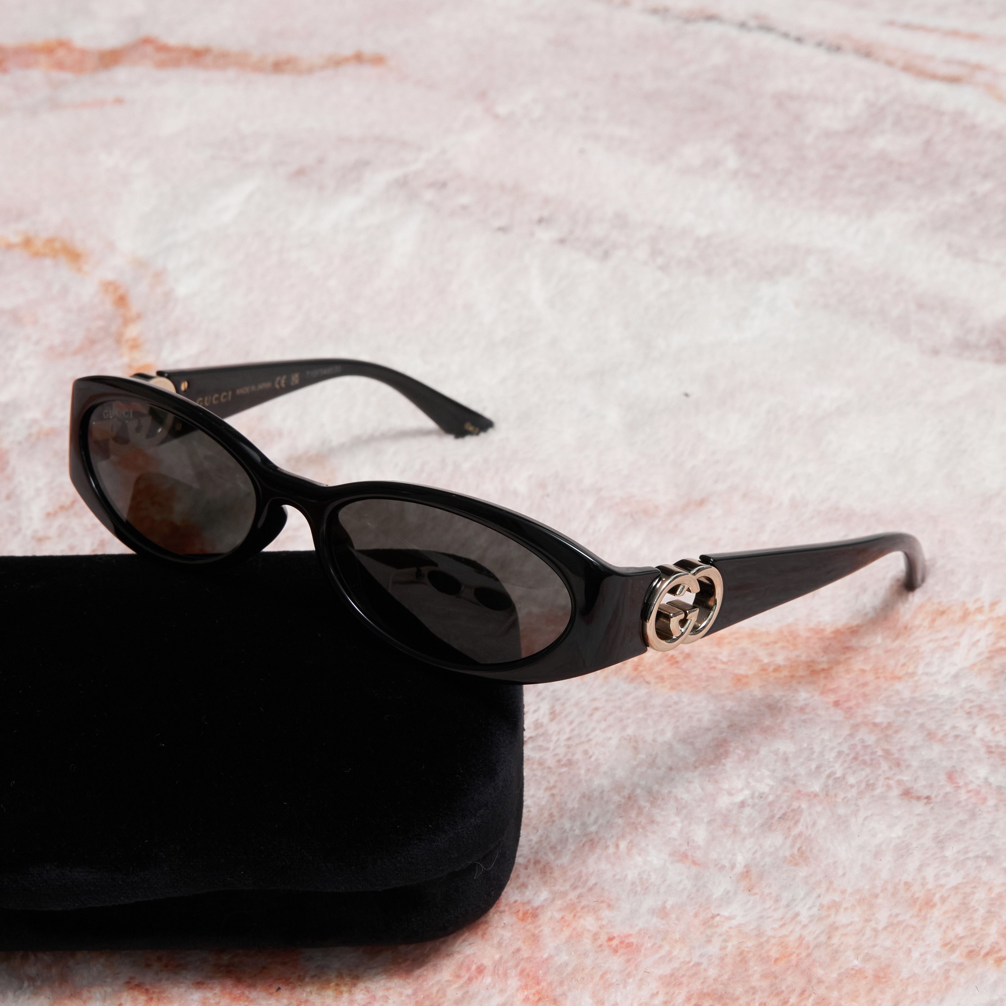 Gucci GUCCI GG1660S 001 Sunglasses BLACK Size ONE SIZE - 1 Thumbnail
