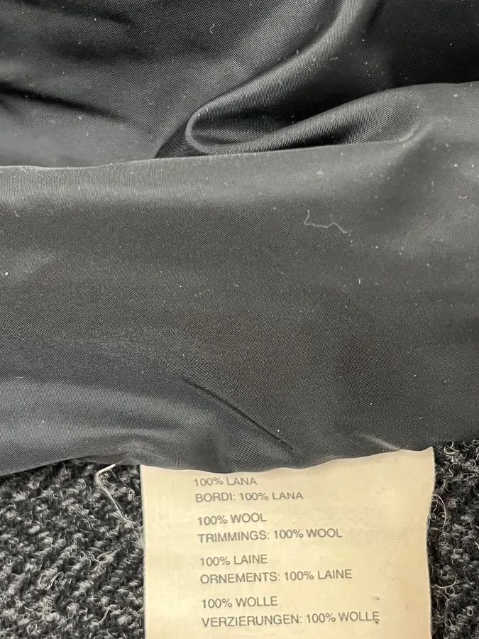 Prada 2000s Prada Grey Wool Hybrid Jacket Size S / US 4 / IT 40 - 11 Thumbnail