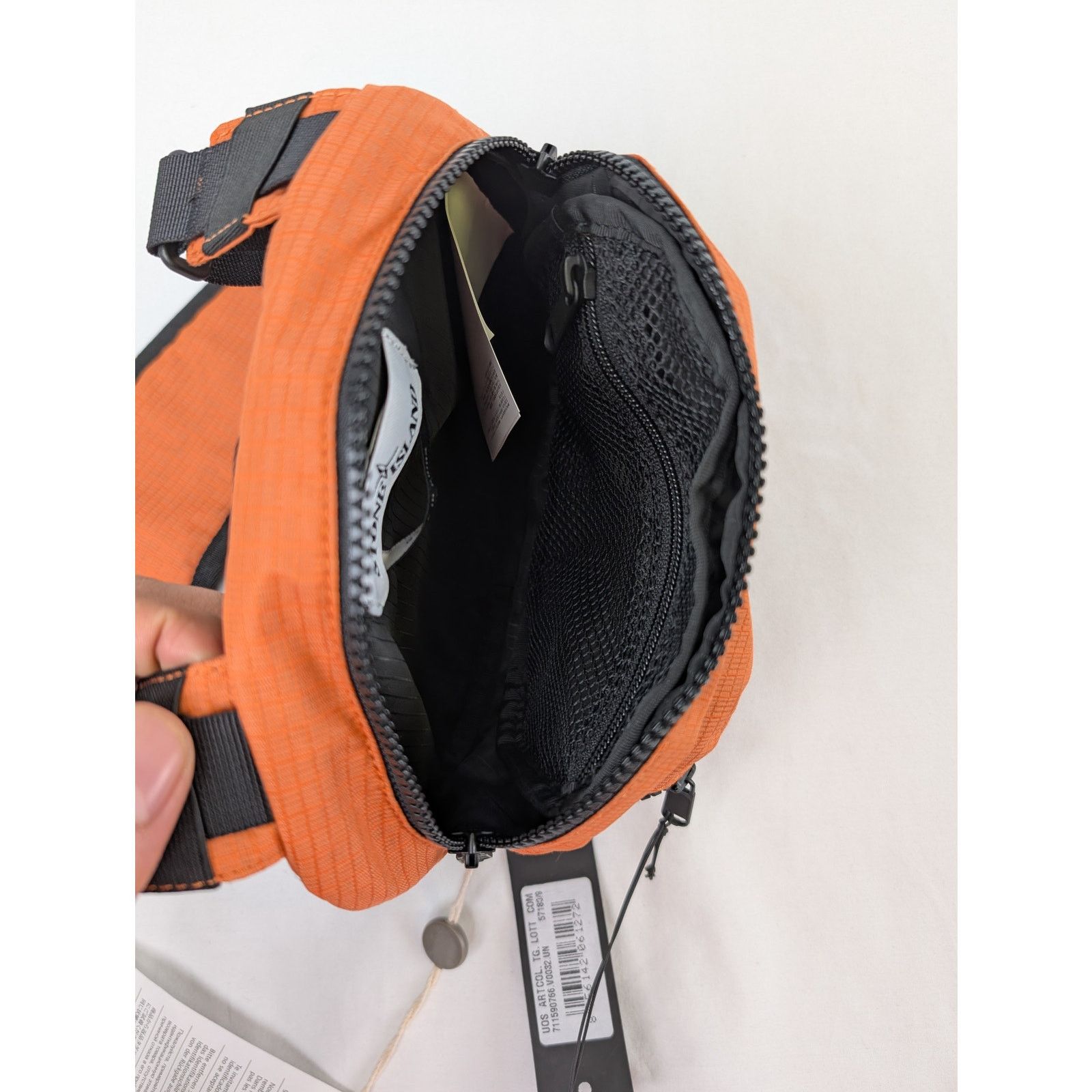 Stone Island o1rshd1 Size: OS / Fanny Pack Belt bag in Orange Size ONE SIZE - 13 Thumbnail