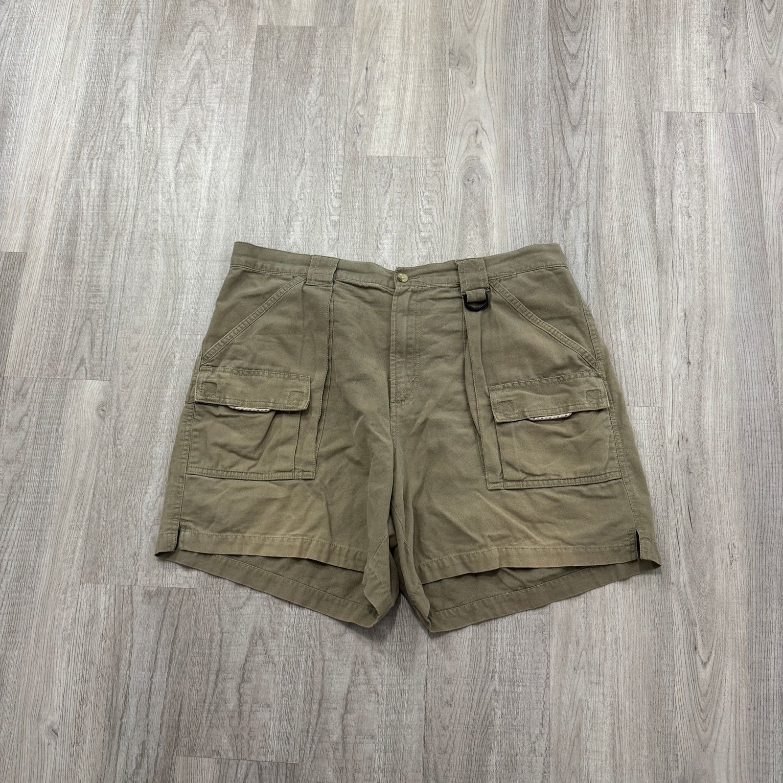 Columbia Columbia PFG Cargo Shorts Men's Extra Large XL Green Faded Size US 38 / EU 54 - 1 Thumbnail