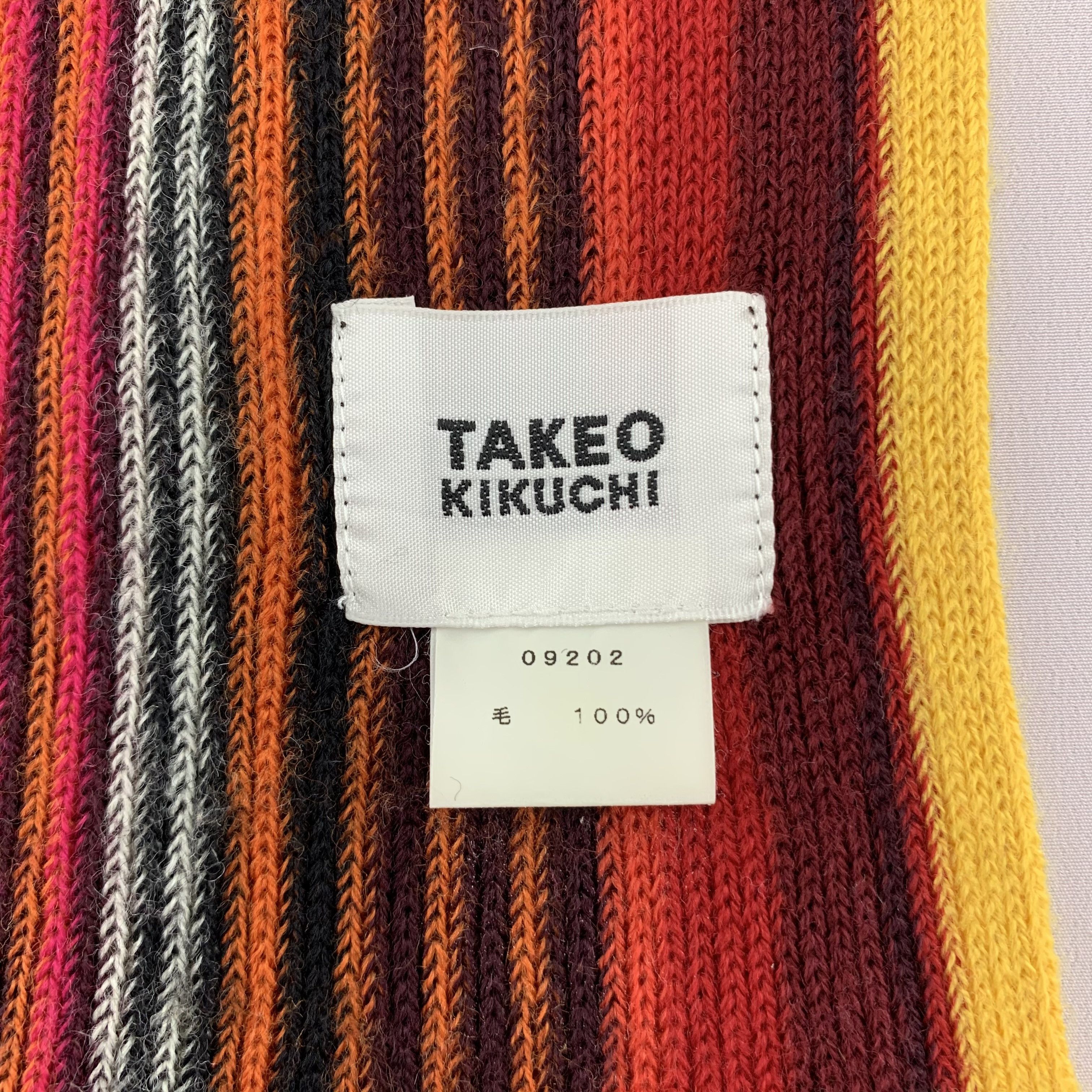 Takeo Kikuchi Takeo Kikuchi Scarf Wool Muffler Neck Wrap BL5170 Size ONE SIZE - 4 Thumbnail