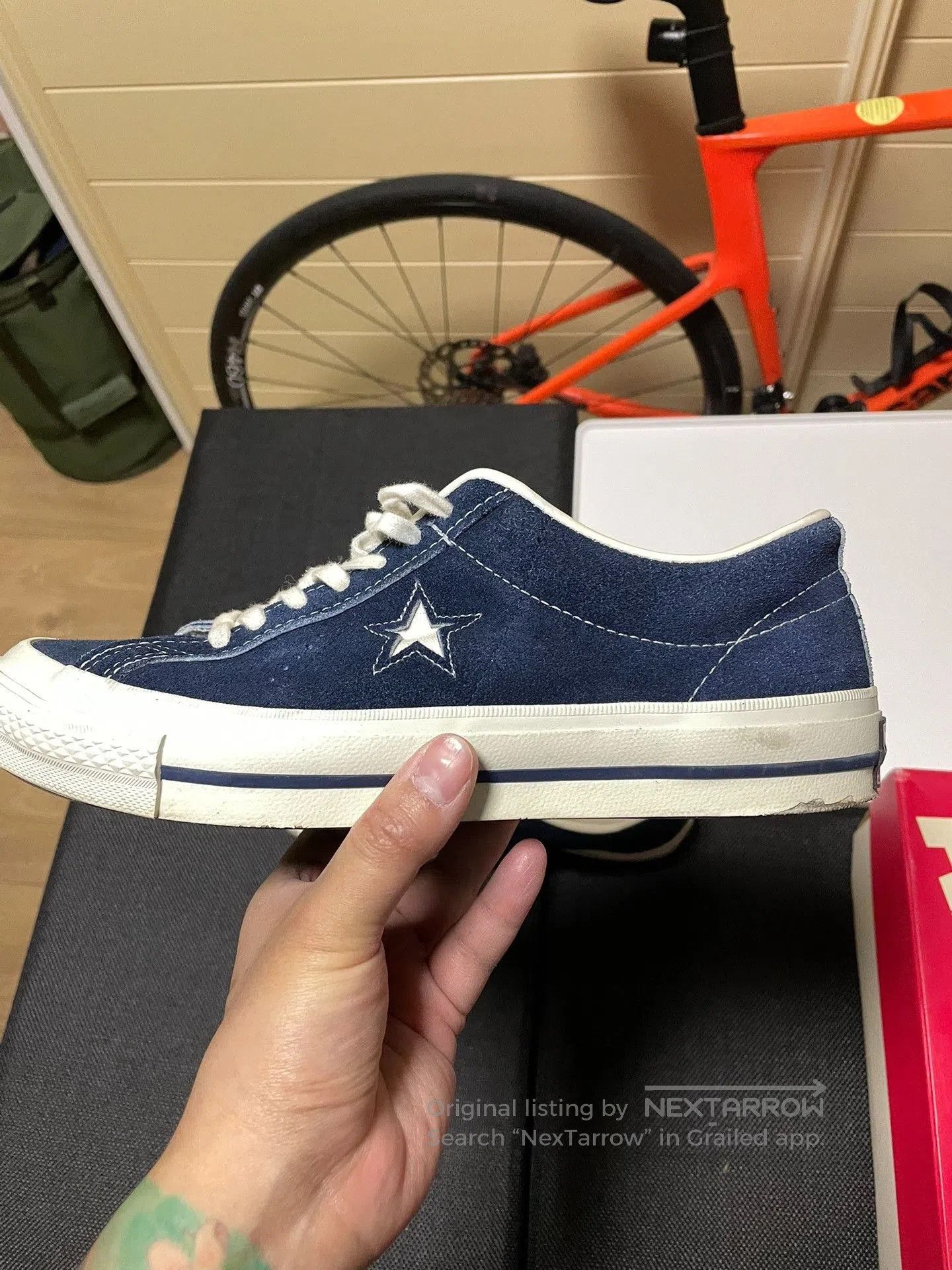 Converse Converse One Star Japan Old Model Navy. Size US 10 / EU 43 - 5 Thumbnail